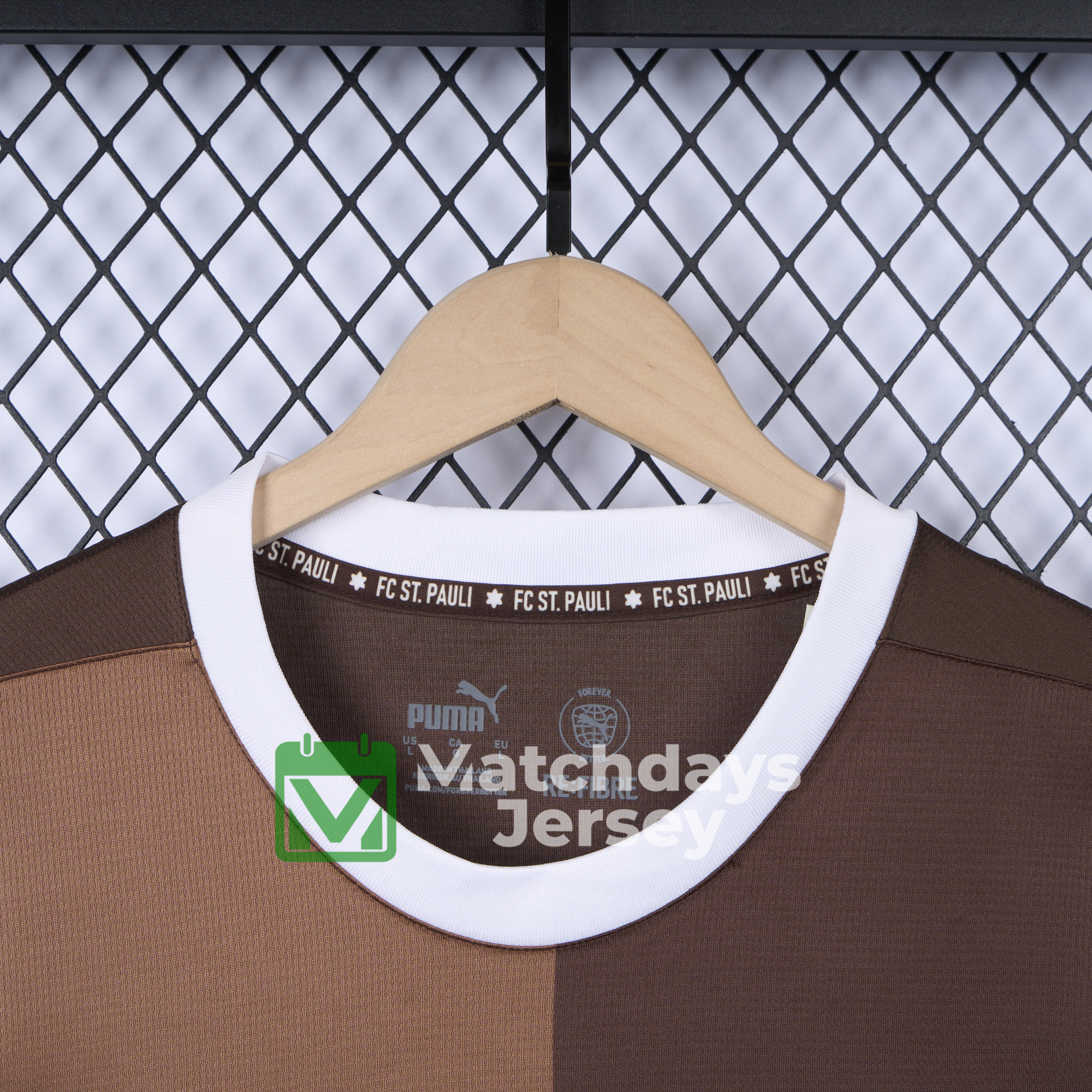 SIUjerseys-St. Pauli 24-25 Home Stadium Jersey - Fans Version