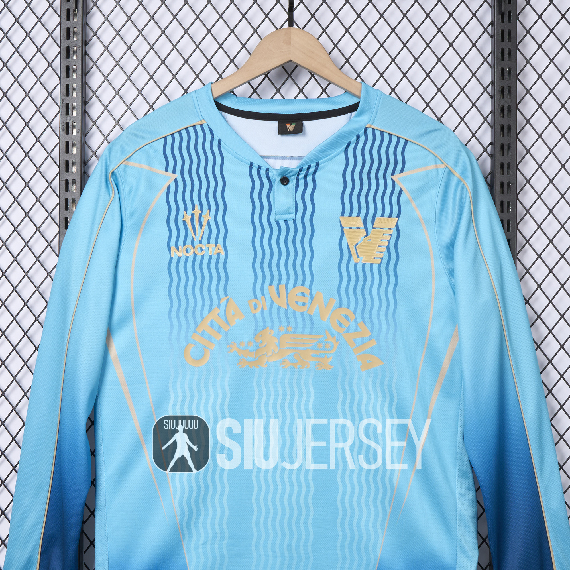 SIUjerseys-Venezia FC 24-25 Third Long Sleeve Jersey - Fans Version
