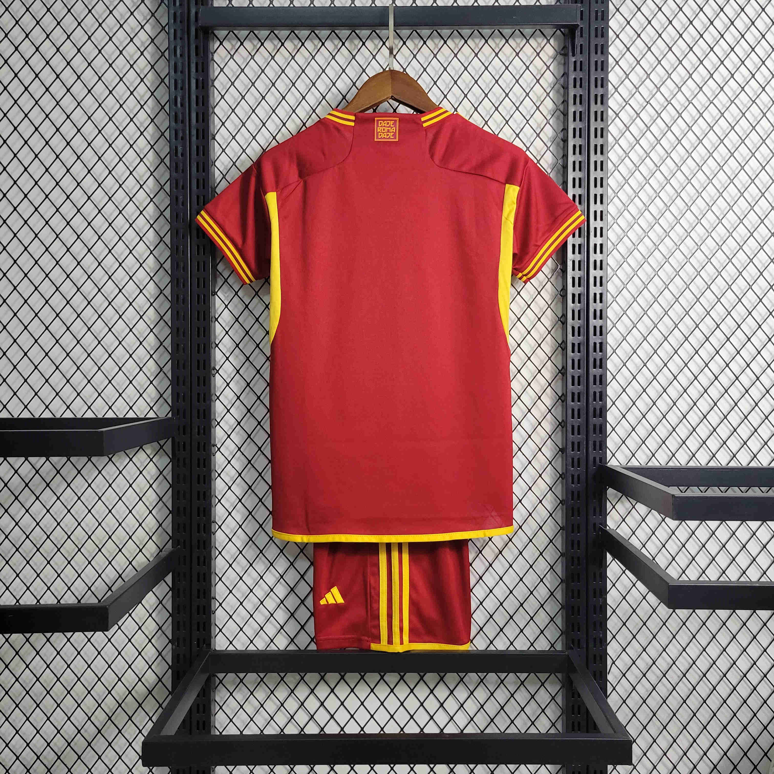 Higojerseys-Roma 23-24 Home Kids Kit