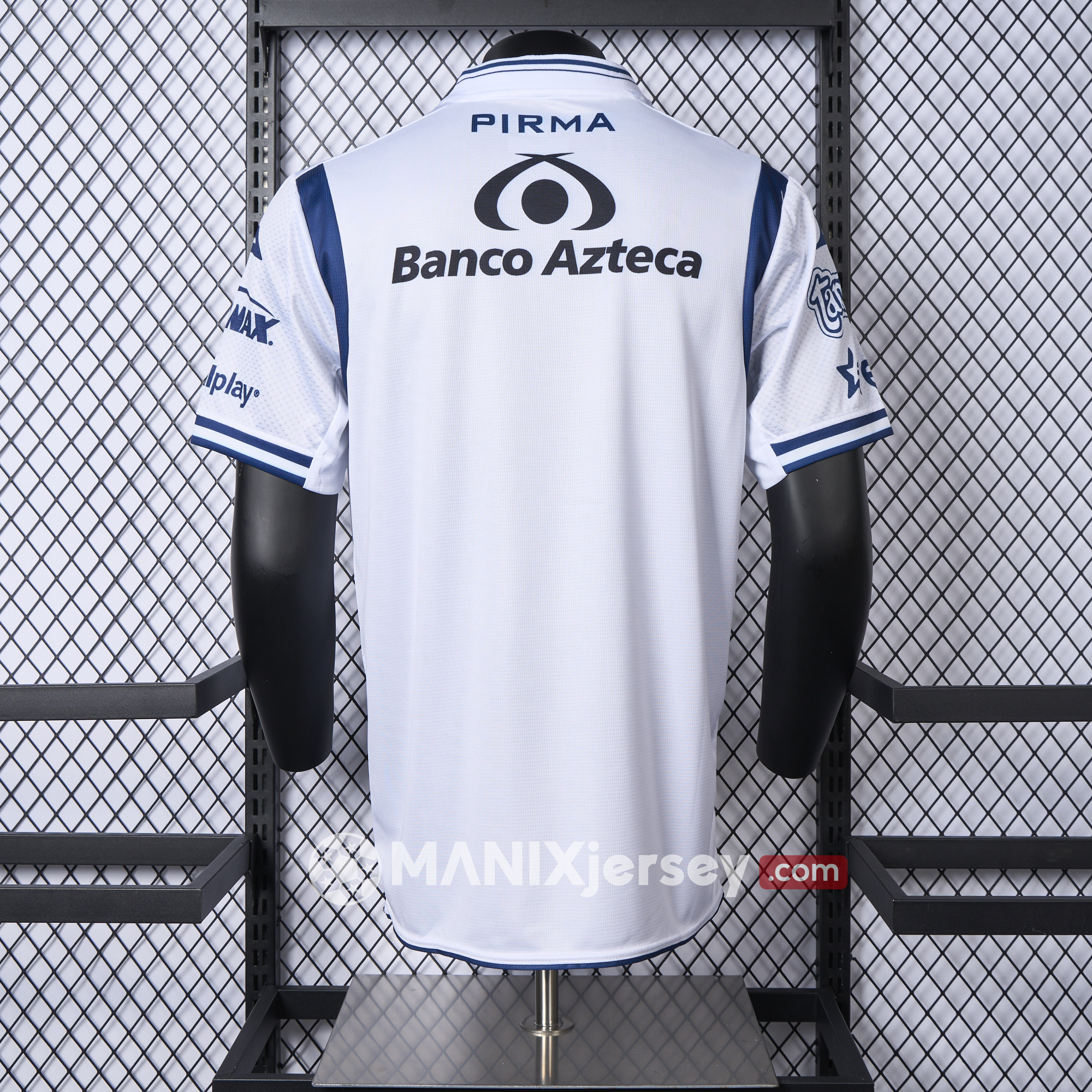 ManixJersey.com | Club Puebla 24-25 Home Jersey - Player Version -Customize Name, Number and Patch | Worldwide Shipping