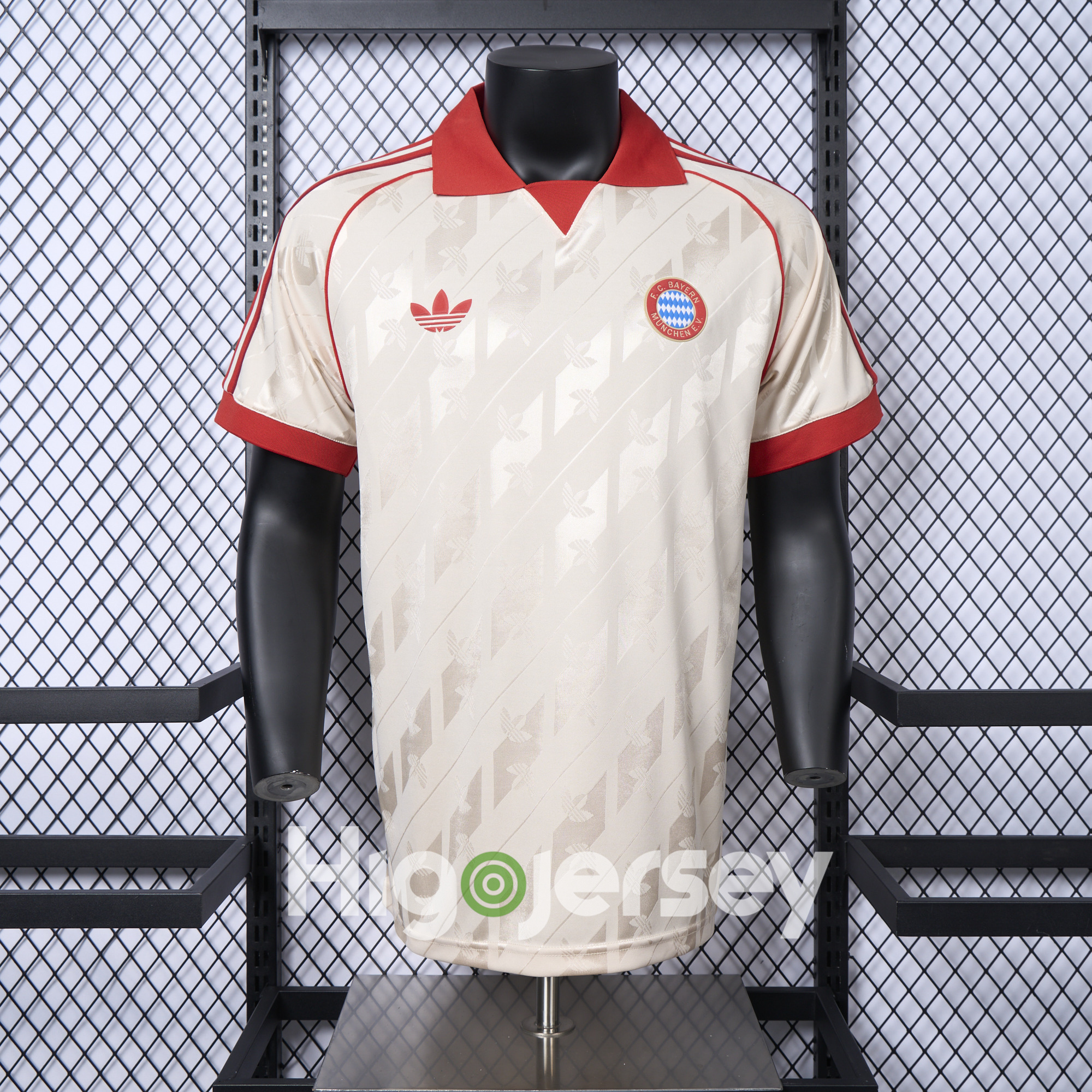 Higojerseys-Bayern Munich 24-25 Originals LFSTLR Off White Jersey - Player Version