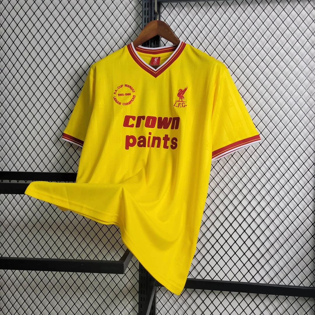 JerseysGala.com | Retro Liver.pool 1986-87 Third Jersey -Customize Name, Number and Patch | Worldwide Shipping