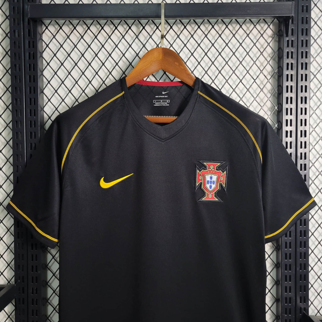 SIUjerseys-Retro Portugal 2006 Away Stadium Jersey