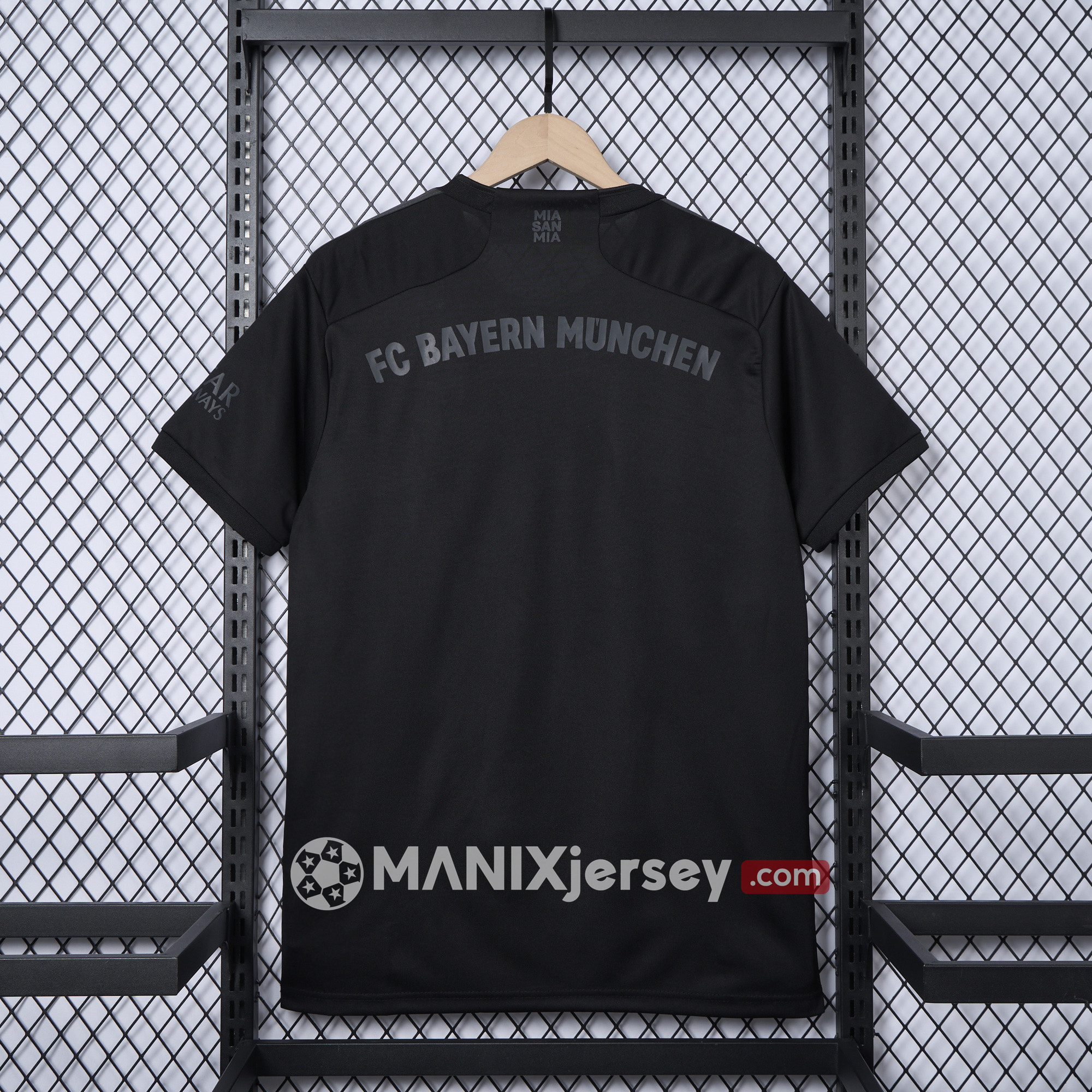 ManixJersey.com | Bayern Munich 24-25 Pure Black Special Edition Jersey - Fans Version -Customize Name, Number and Patch | Worldwide Shipping