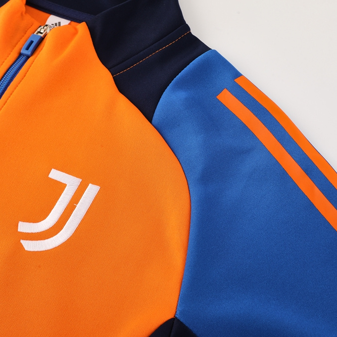 JerseysGala.com | Juventus 24-25 Jacket Training Tracksuit - Orange -Customize Name, Number and Patch | Worldwide Shipping