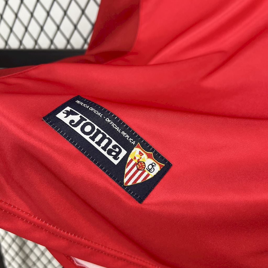 ManixJersey.com | Retro Sevilla FC 2002-03 Home Jersey -Customize Name, Number and Patch | Worldwide Shipping