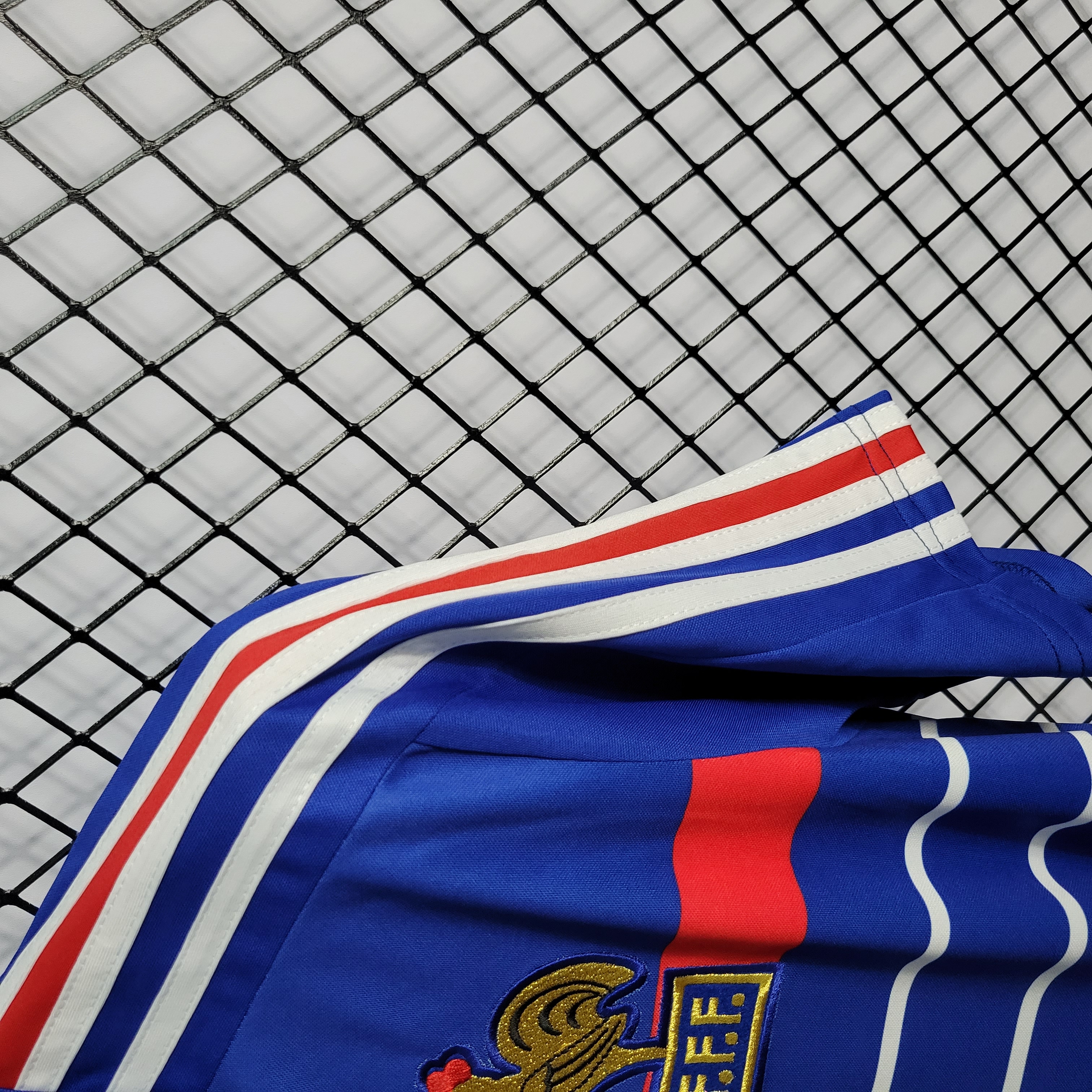 SIUjerseys-Retro France 1984 Home Stadium Jersey