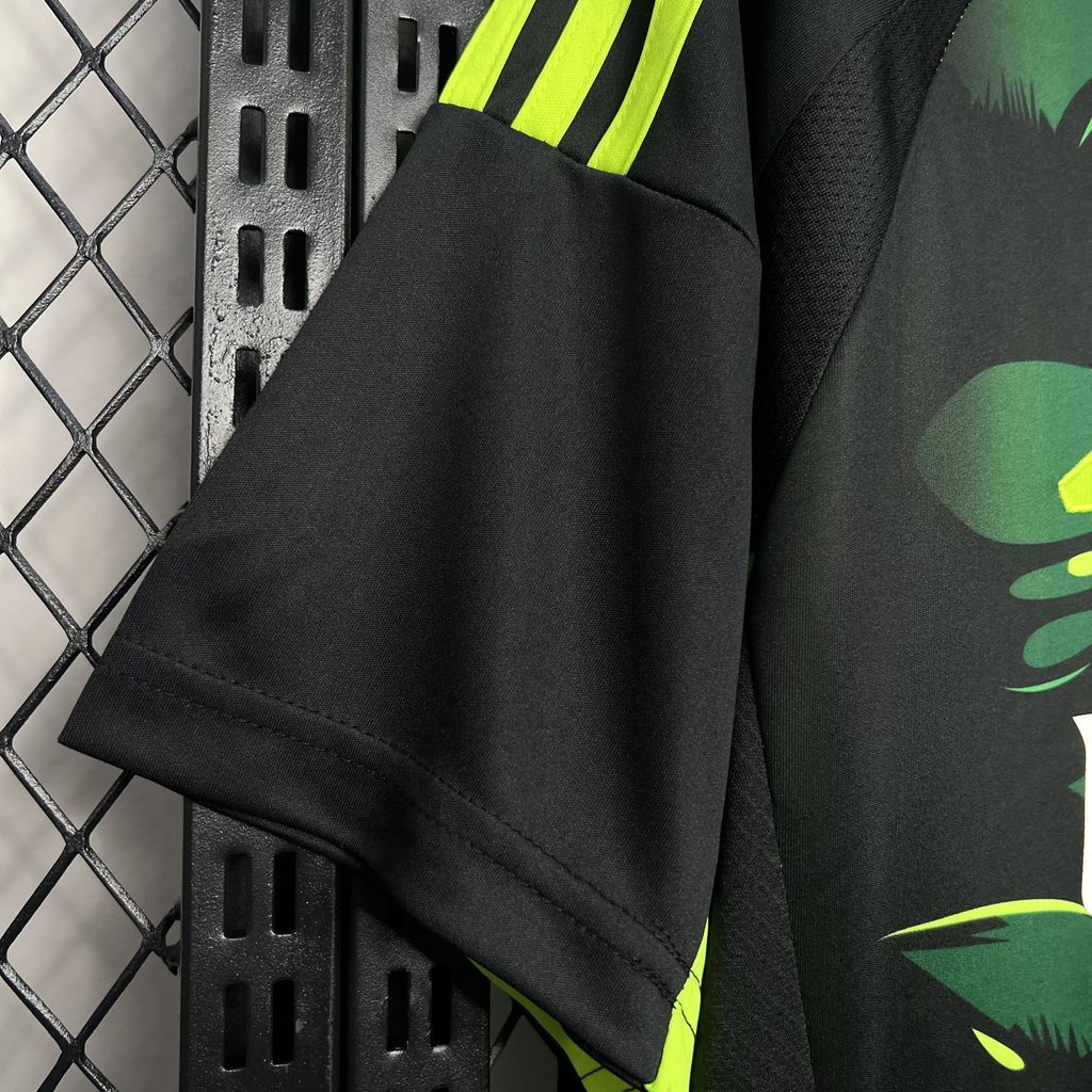 JerseysGala.com | Real Madrid 24-25 Black and Green Turtle Jersey - Fans Version -Customize Name, Number and Patch | Worldwide Shipping