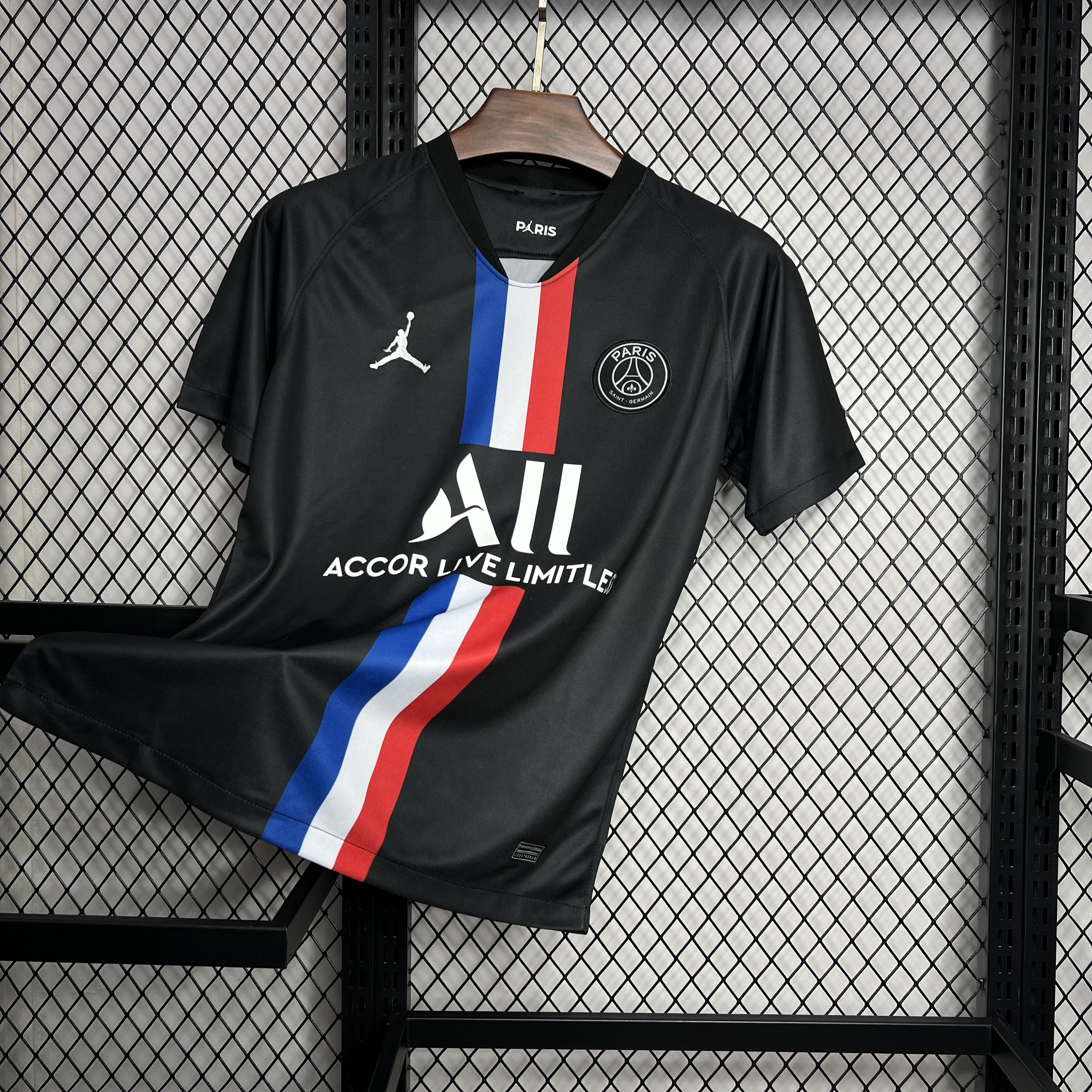 ManixJersey.com | Retro Paris Saint-Germain PSG 2019-20 Fourth Jersey -Customize Name, Number and Patch | Worldwide Shipping