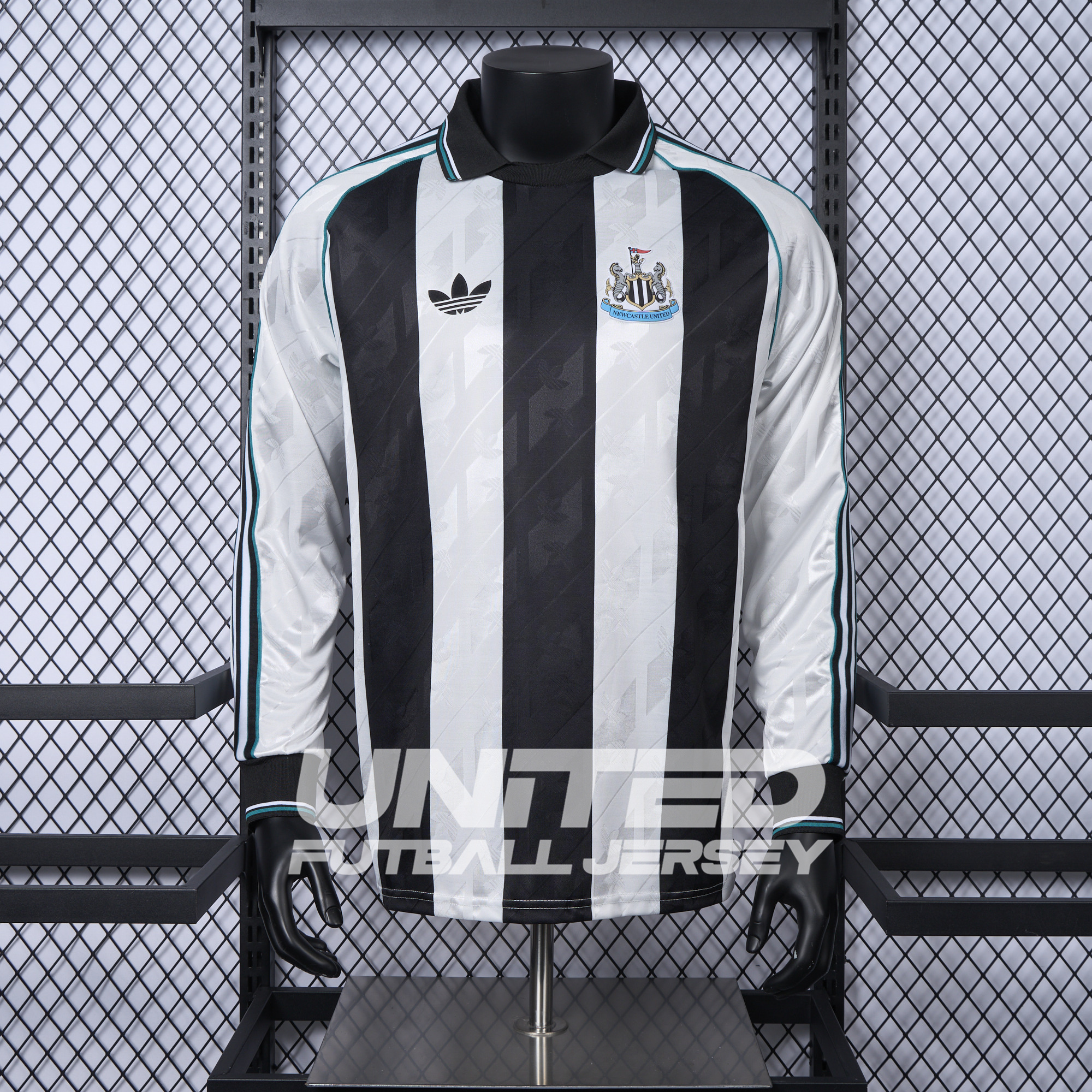 foot-Newcastle United 24-25 Originals LFSTLR Long Sleeve Jersey - Player Version