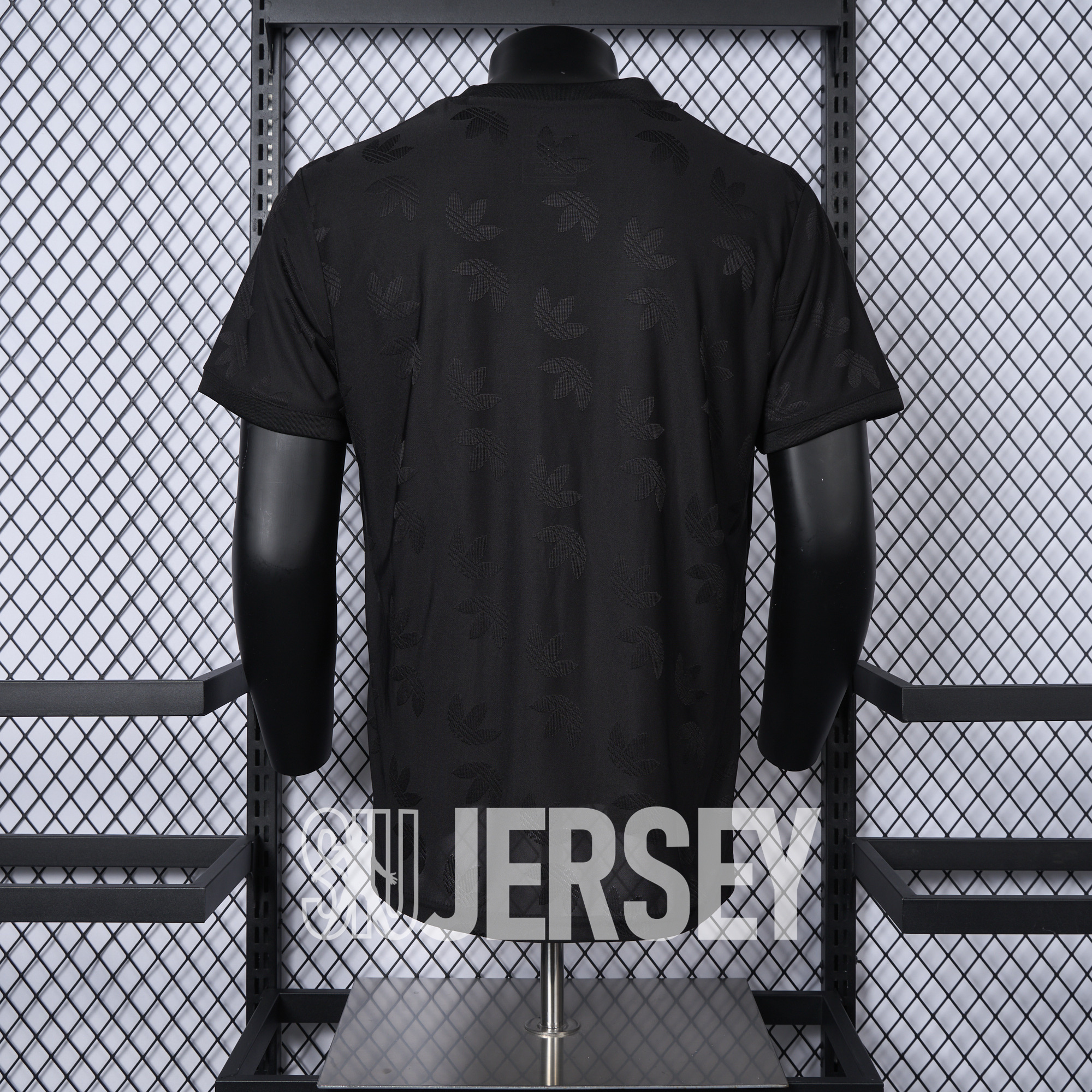 SIUjerseys-Real Madrid 24-25 Trefoil Black Jersey - Player Version