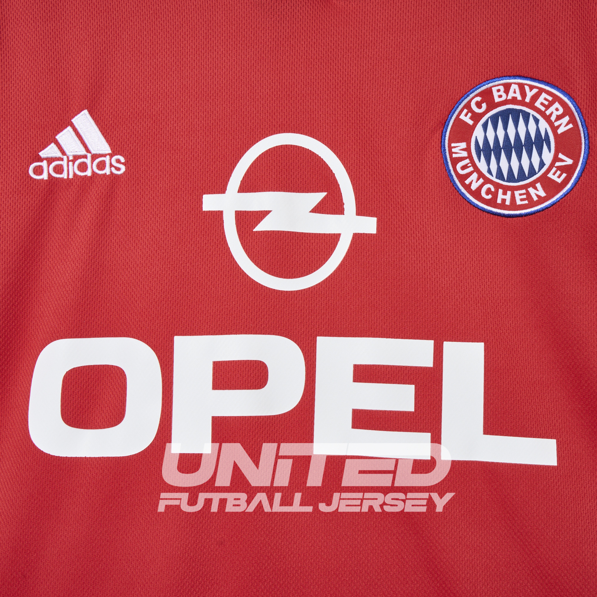 foot-Retro Bayern Munich 2000-01 Home Long Sleeve Jersey
