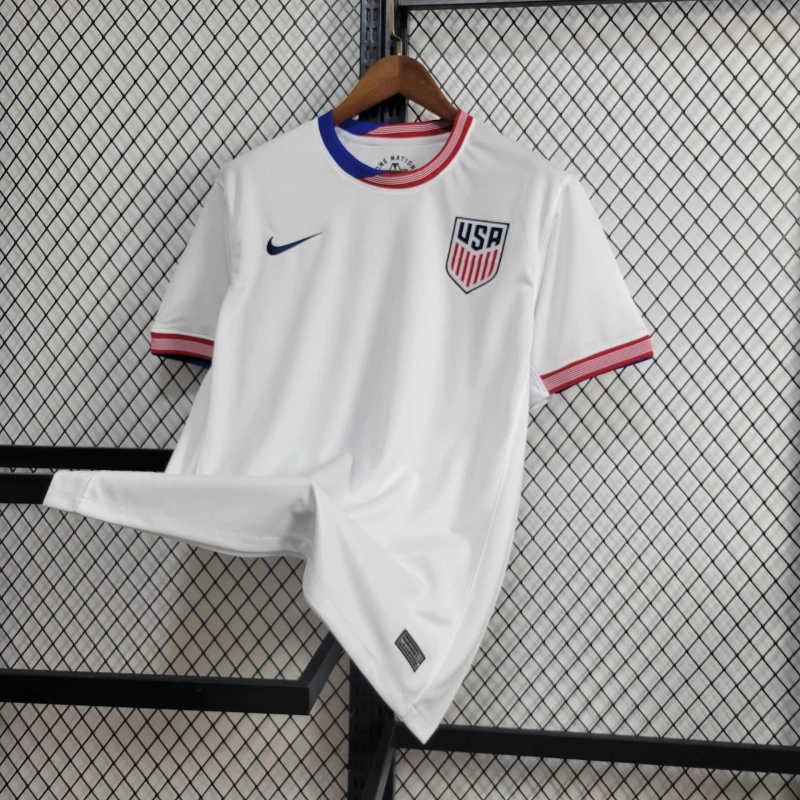 ManixJersey.com | United States USA 2024 Home Stadium Jersey - Fans Version -Customize Name, Number and Patch | Worldwide Shipping