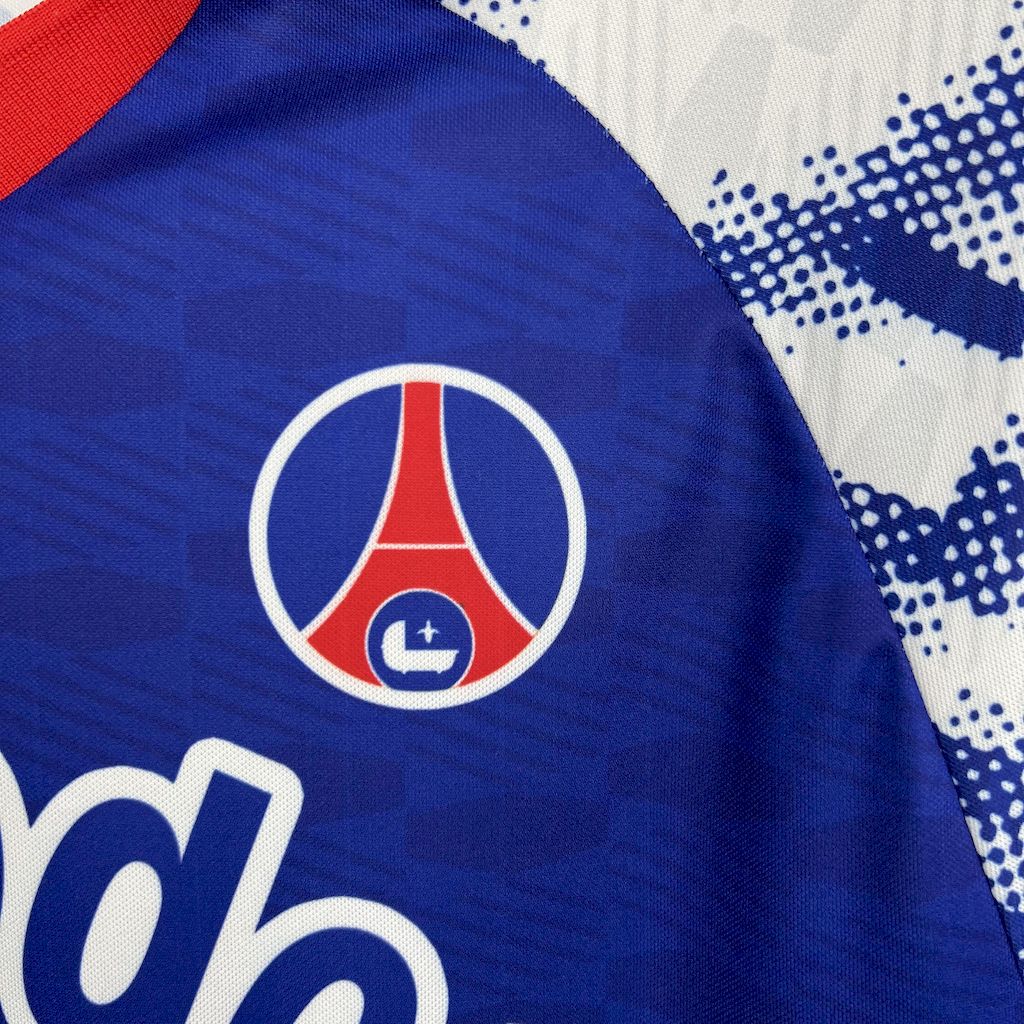 ManixJersey.com | Retro Paris Saint-Germain PSG 1992-93 Away Jersey -Customize Name, Number and Patch | Worldwide Shipping