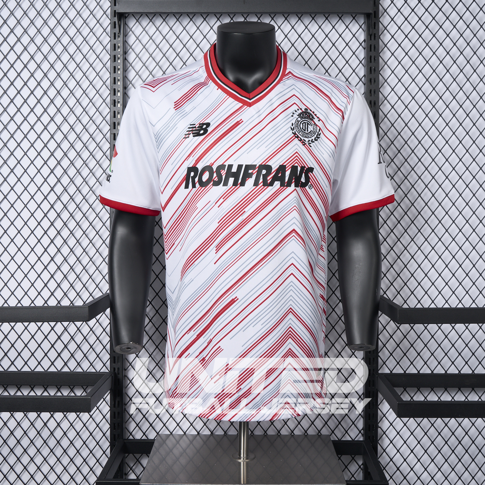 unitedfutballjersey-Toluca 24-25 Away Jersey - Player Version
