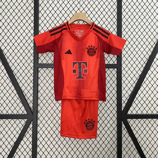 Bayern Munich 24-25 Home Kids Kit - Fans Version:football jersey mysite: unitedjerseyfootball 邓江浪:football