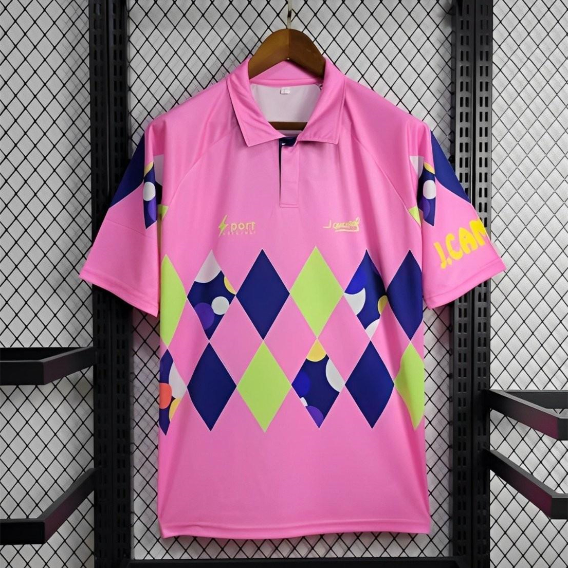 ManixJersey.com | Retro Mexico 1992-93 Goalkeeper Pink Jersey -Customize Name, Number and Patch | Worldwide Shipping