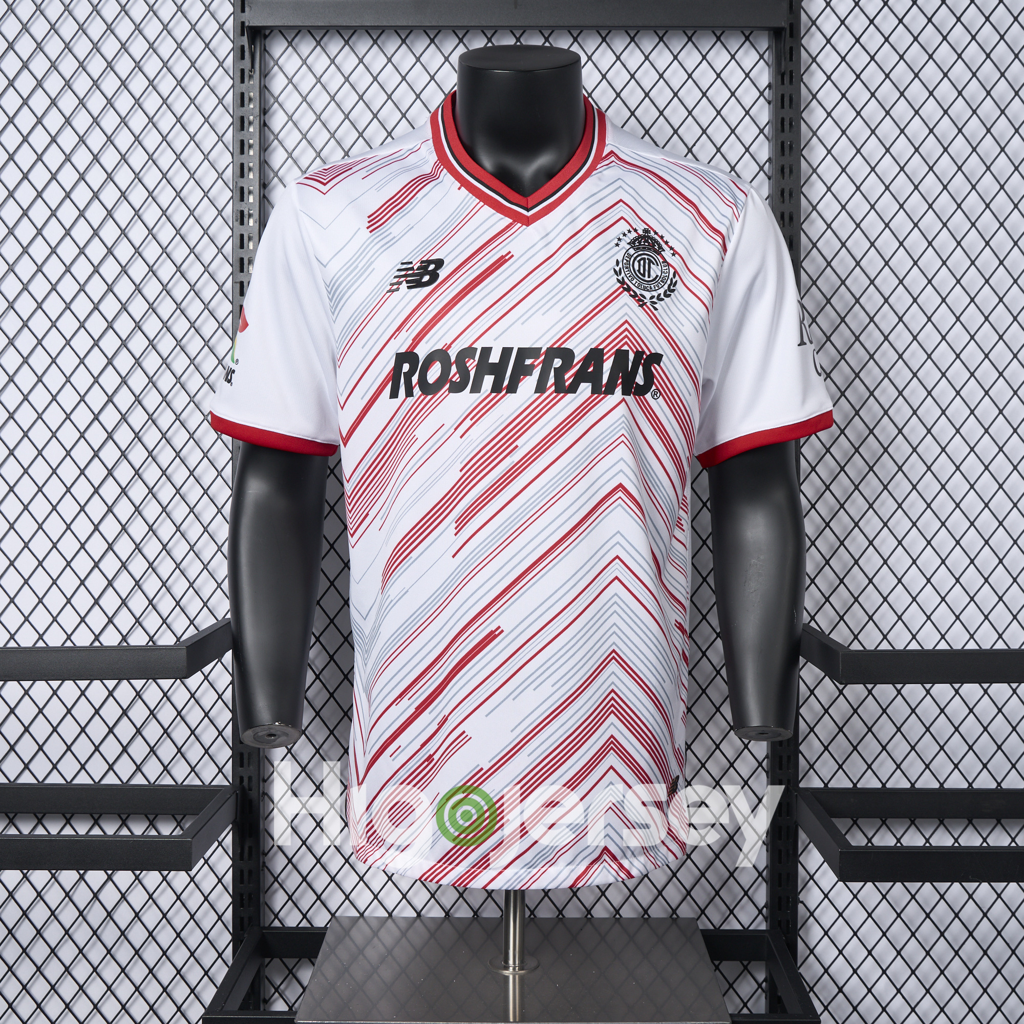 Higojerseys-Toluca 24-25 Away Jersey - Player Version