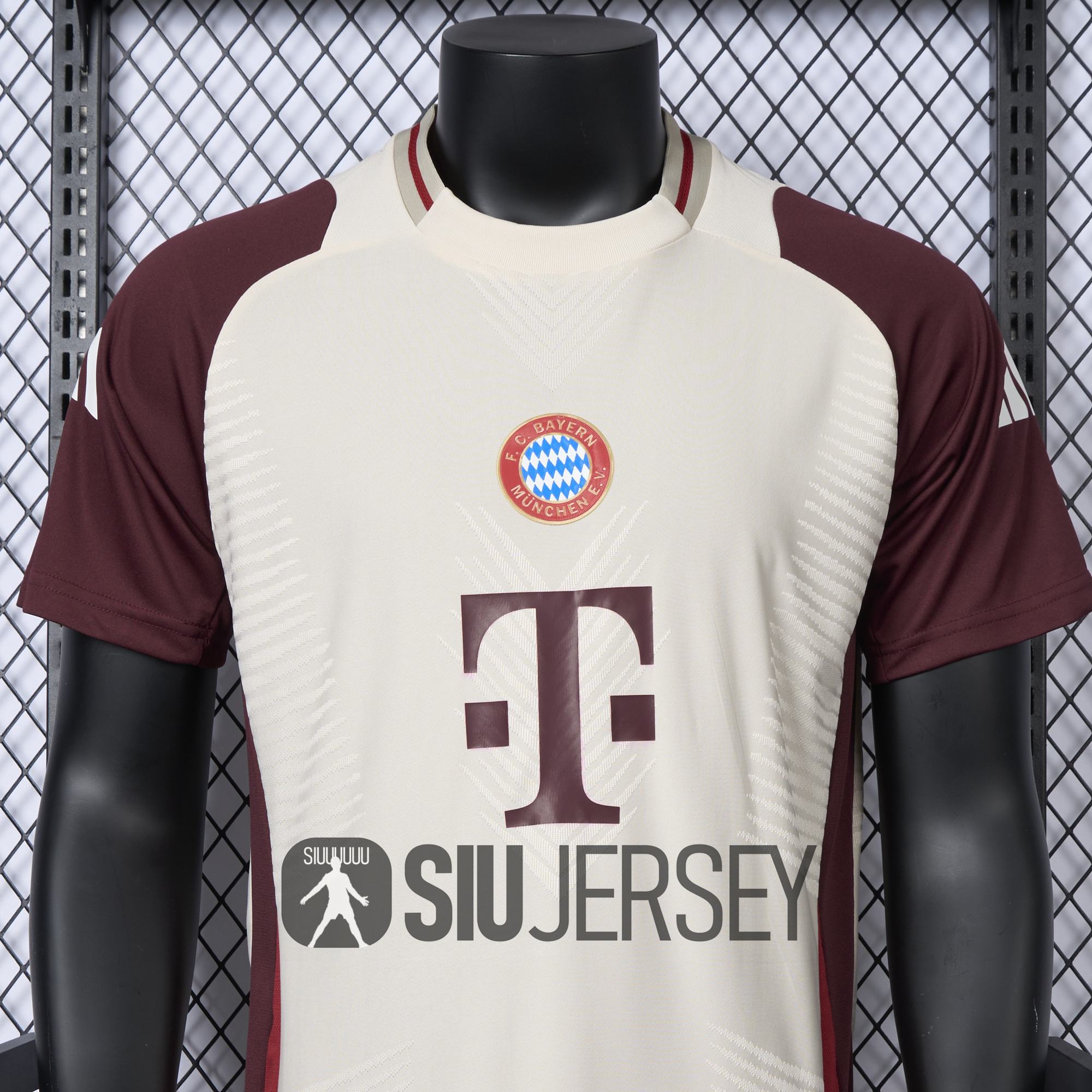 UltraTrikot-Bayern Munich 24-25 Apricot & Red Training Jersey - Player Version