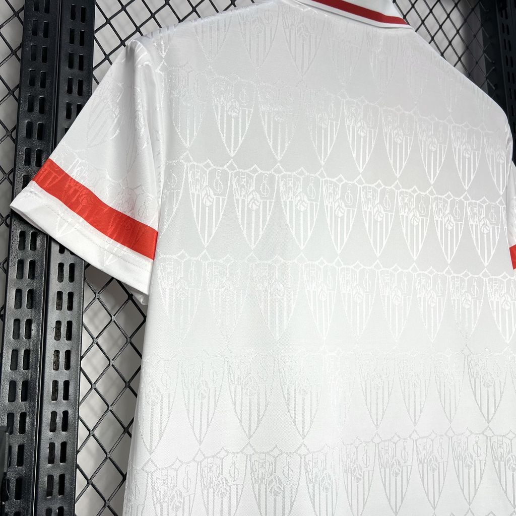 ManixJersey.com | Retro Sevilla FC 1993-94 Home Jersey -Customize Name, Number and Patch | Worldwide Shipping