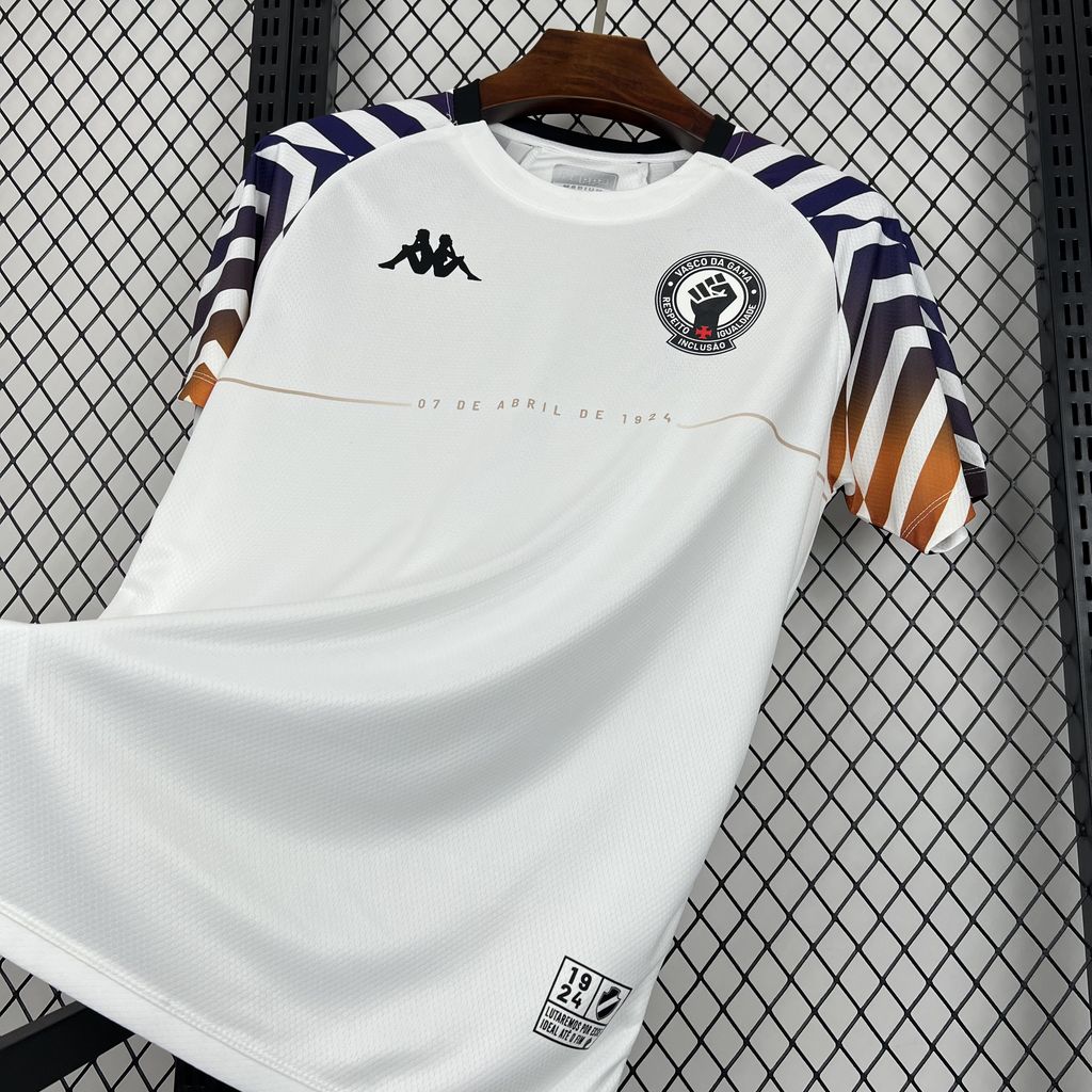 ManixJersey.com | Vasco da Gama 24-25 White Special Edition Jersey - Fans Version -Customize Name, Number and Patch | Worldwide Shipping