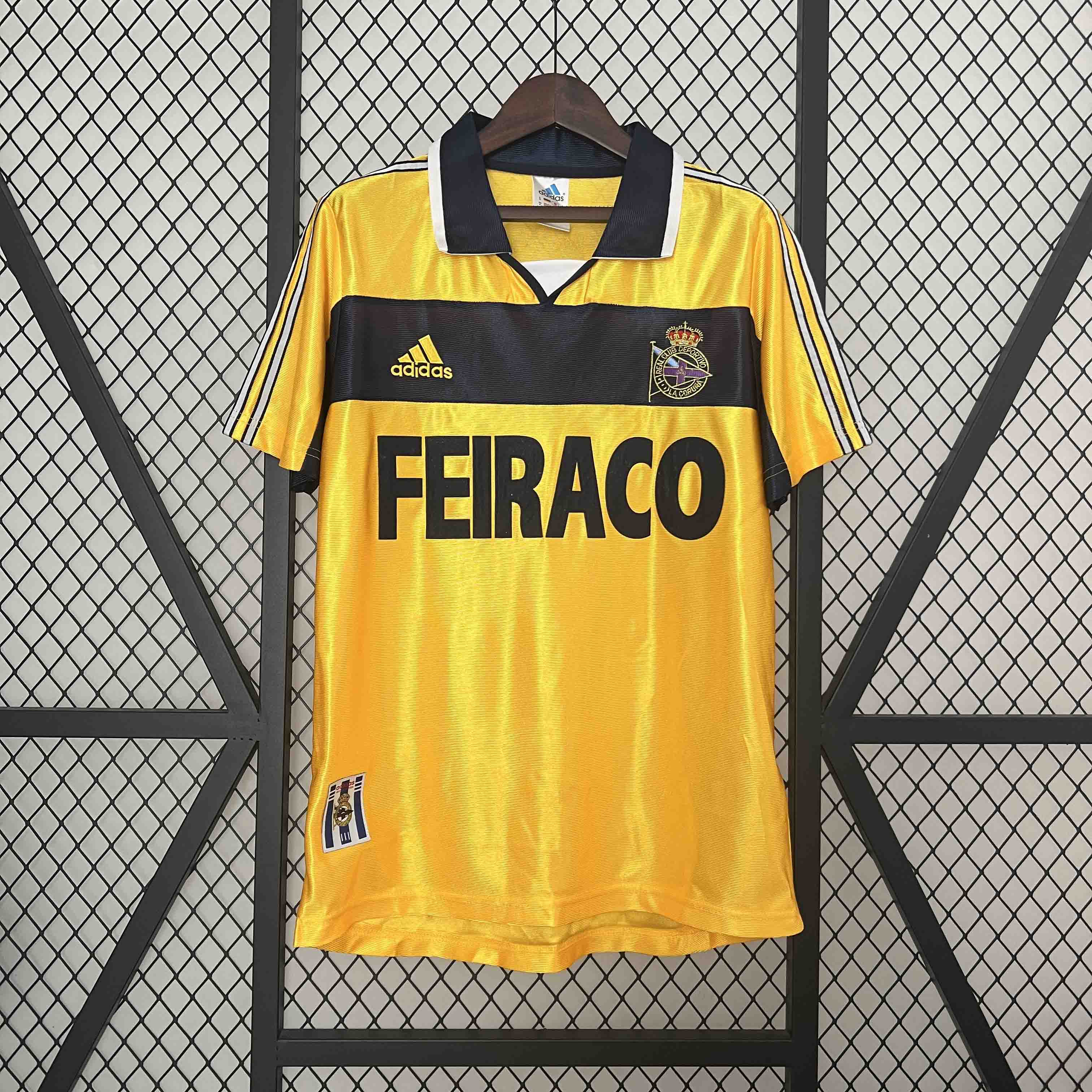 ManixJersey.com | Retro Deportivo de La Coruña 1999-00 Third Jersey -Customize Name, Number and Patch | Worldwide Shipping