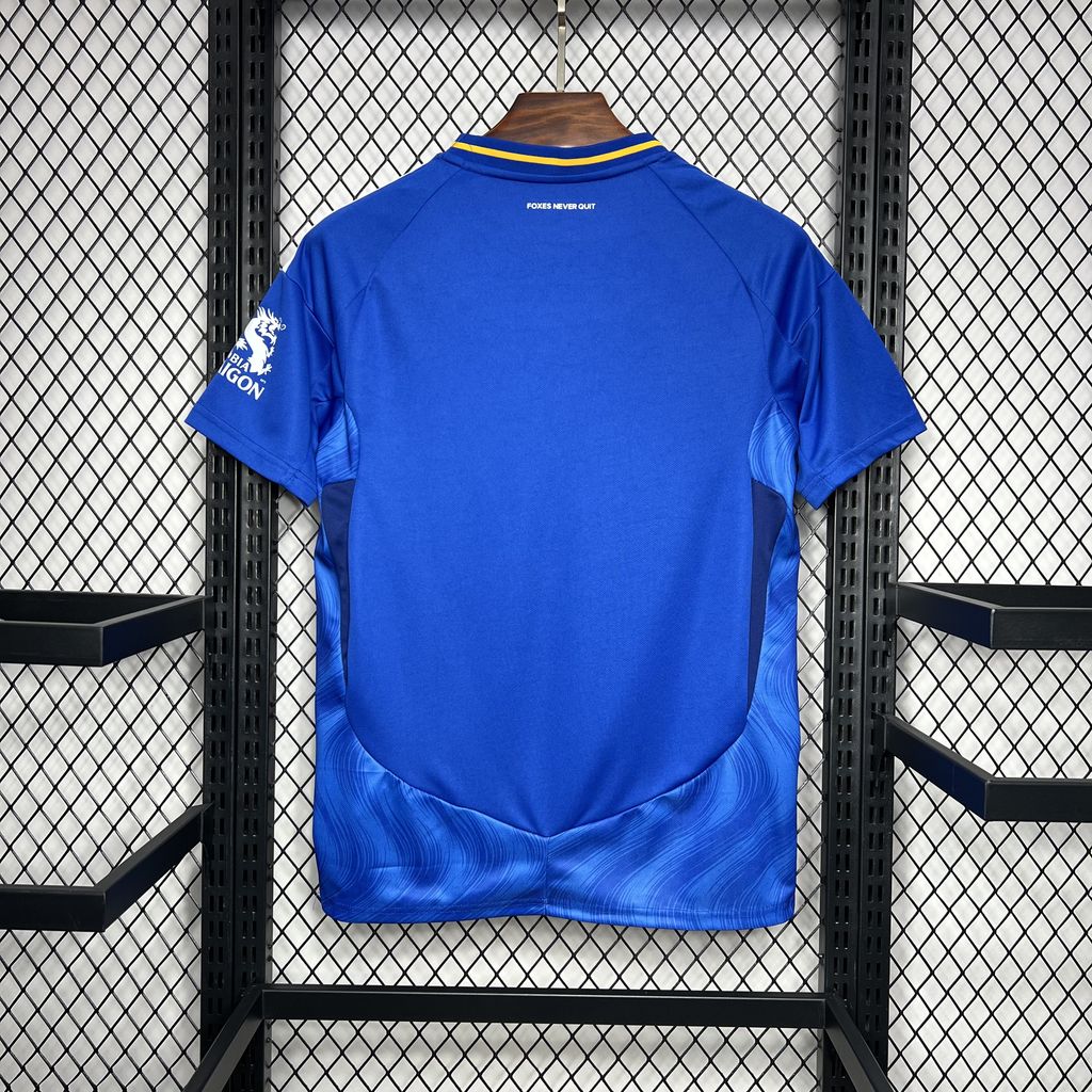 ManixJersey.com | Leicester City 24-25 Home Stadium Jersey - Fans Version -Customize Name, Number and Patch | Worldwide Shipping