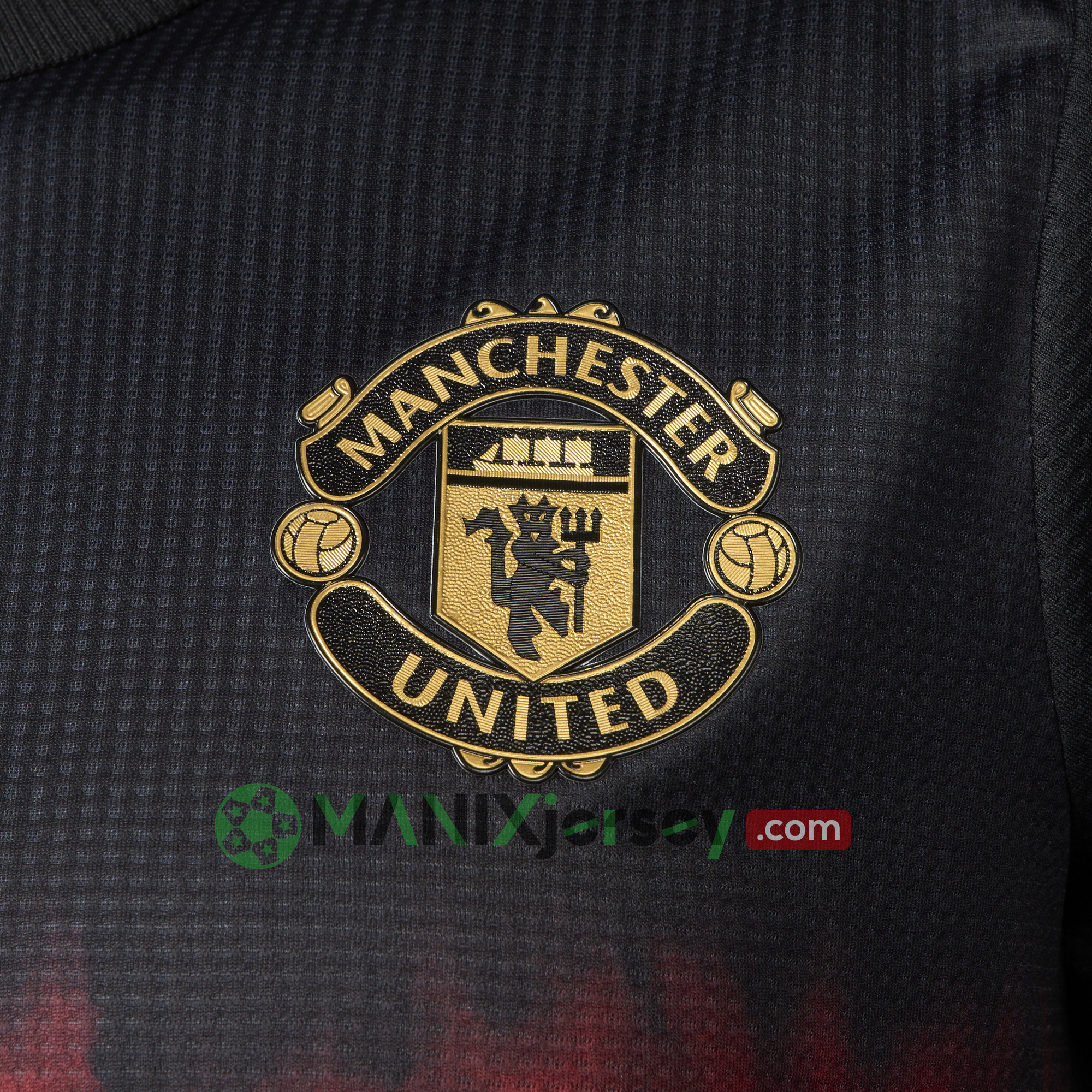 ManixJersey.com | Manchester United 24-25 Pre-Match Chinese New Year Jersey - Player Version -Customize Name, Number and Patch | Worldwide Shipping