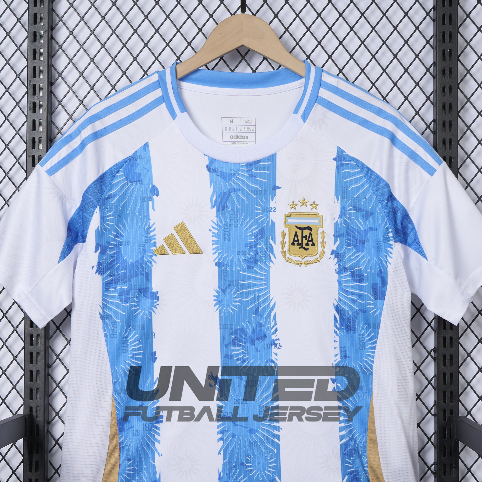 unitedfutballjersey-Argentina 2025-26 Sol de Mayo Special Edition Jersey - Fans Version
