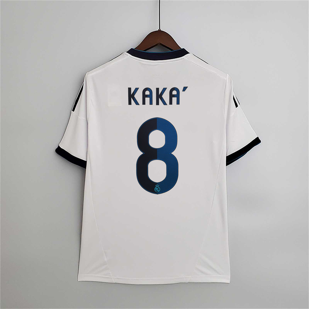 JerseysGala.com | Real Madrid Retro 12-13 Home Stadium Jersey -Customize Name, Number and Patch | Worldwide Shipping