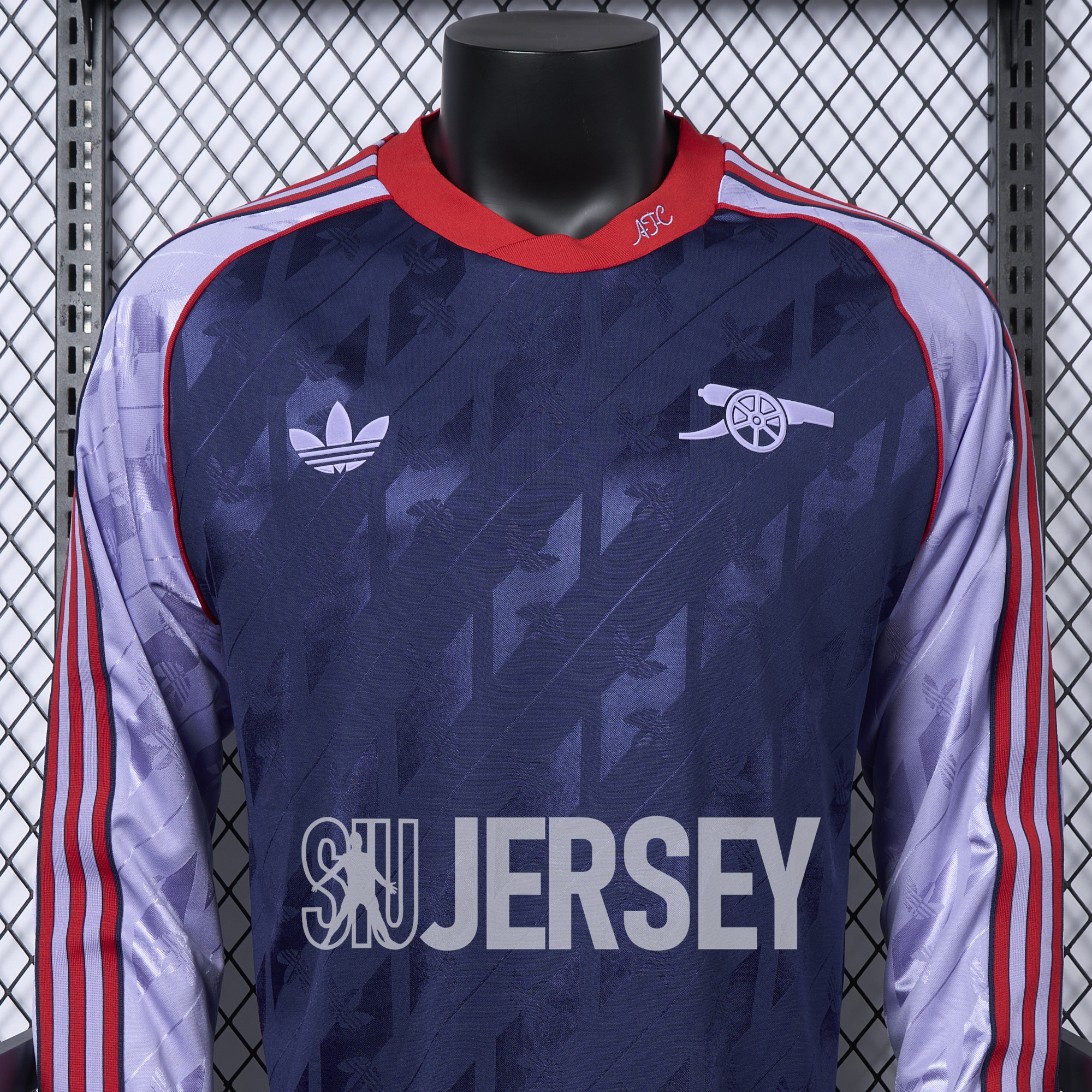 SIUjerseys-Arsenal 24-25 Originals LFSTLR Long Sleeve Purple Jersey - Player Version