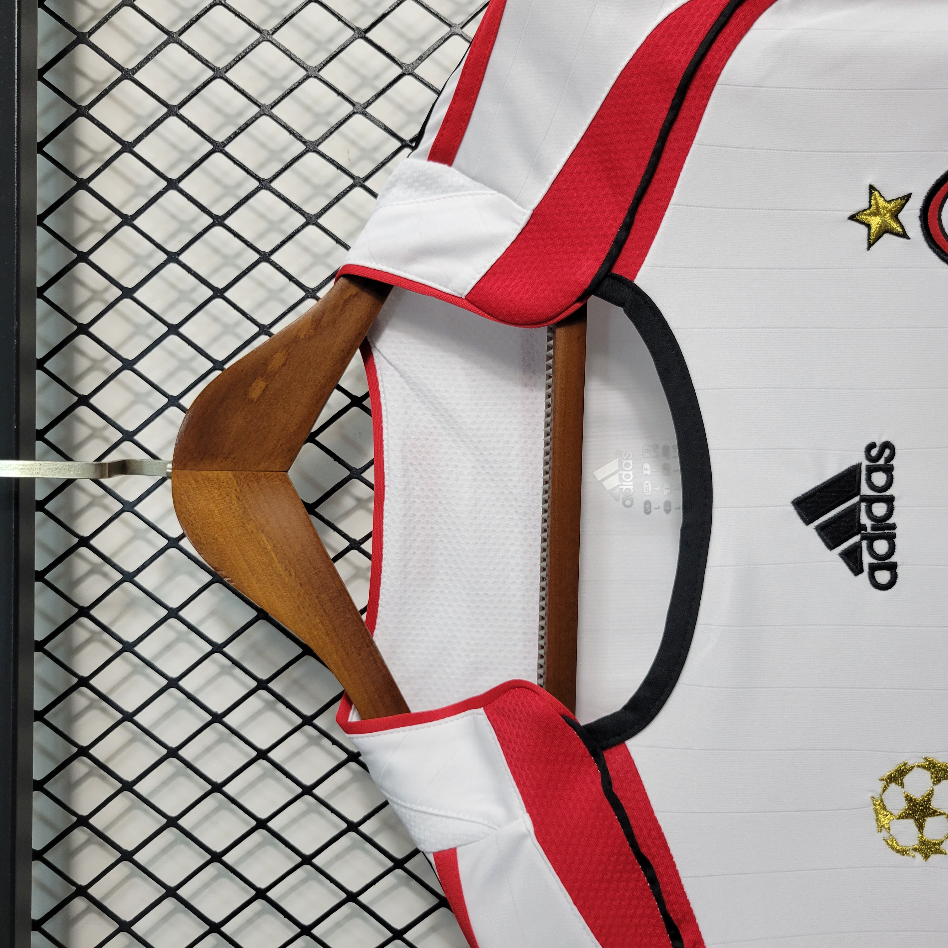 SIUjerseys-Retro AC Milan 06-07 Away Stadium Long Sleeve Jersey - Champions League Final