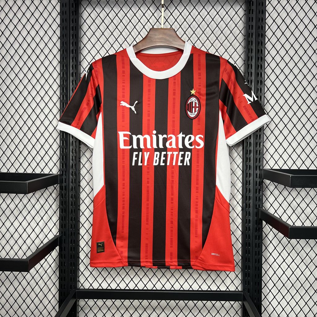 UltraTrikot-AC Milan 24-25 Home Stadium Jersey - Fans Version