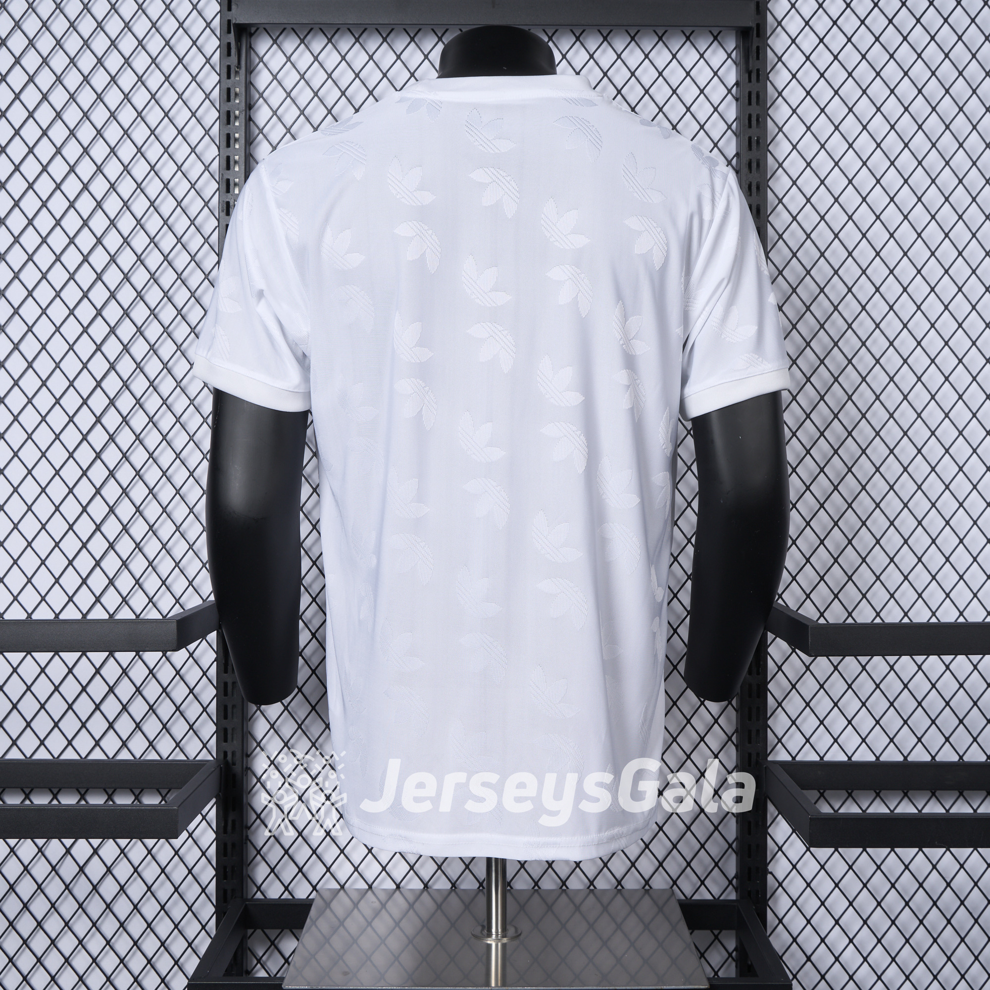 JerseysGala.com | Real Madrid 24-25 Trefoil White Jersey - Player Version -Customize Name, Number and Patch | Worldwide Shipping