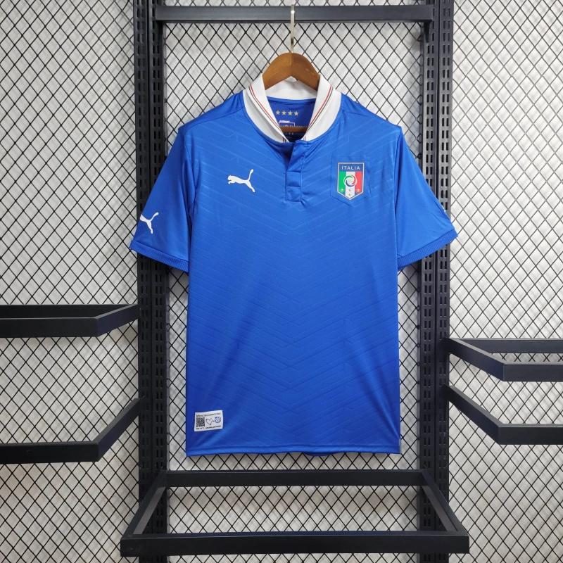 SIUjerseys-Retro Italy 2012 Home Stadium Jersey