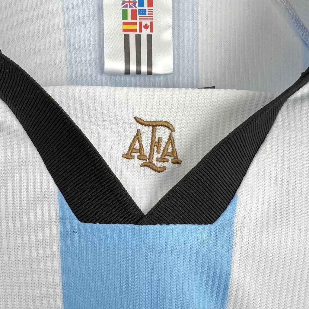 SIUjerseys-Retro Argentina 1998 Home Long Sleeves Jersey