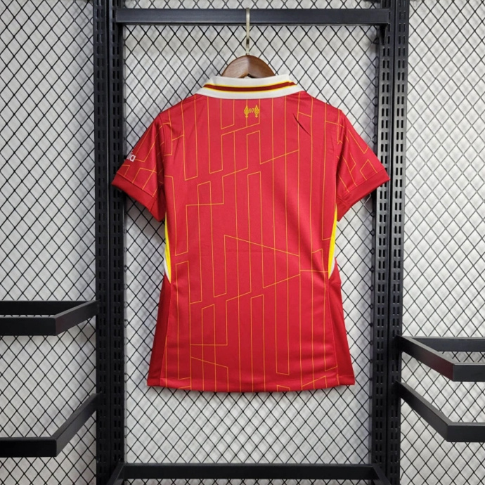 ManixJersey.com | Women's Liver.pool 24-25 Home Jersey -Customize Name, Number and Patch | Worldwide Shipping