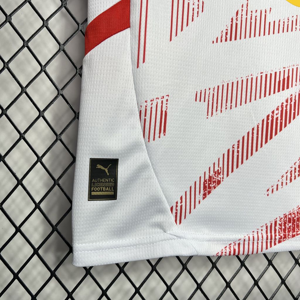 SIUjerseys-RB Leipzig 24-25 Home Stadium Kids Kit