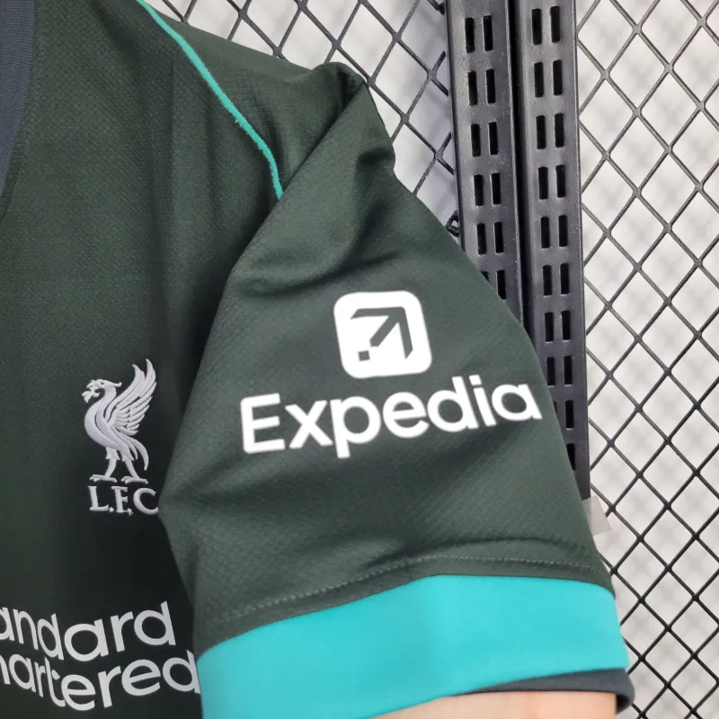 ManixJersey.com | Liver.pool 24-25 Away Jersey - Fans Version -Customize Name, Number and Patch | Worldwide Shipping