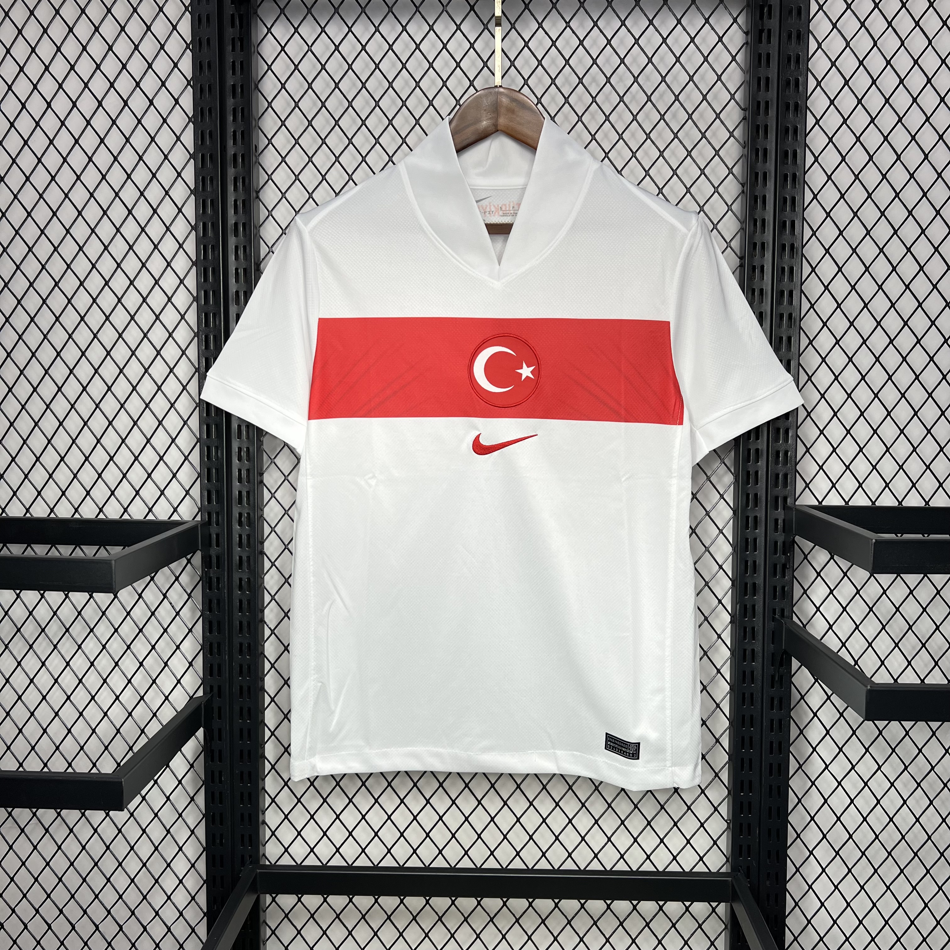 ManixJersey.com | Turkey 2024 Home Stadium Jersey - Fans Version -Customize Name, Number and Patch | Worldwide Shipping