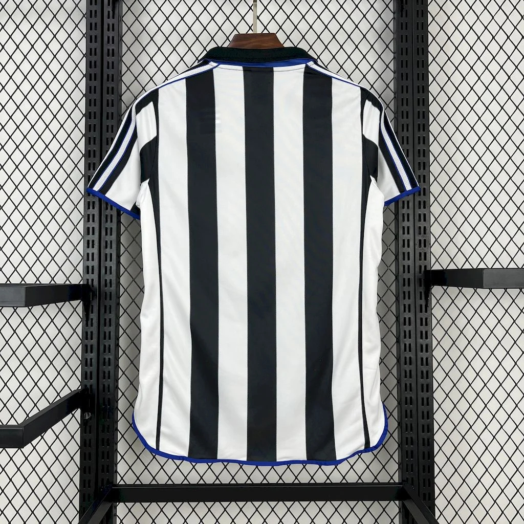 JerseysGala.com | Retro Newcastle United 1999-00 Home Jersey -Customize Name, Number and Patch | Worldwide Shipping