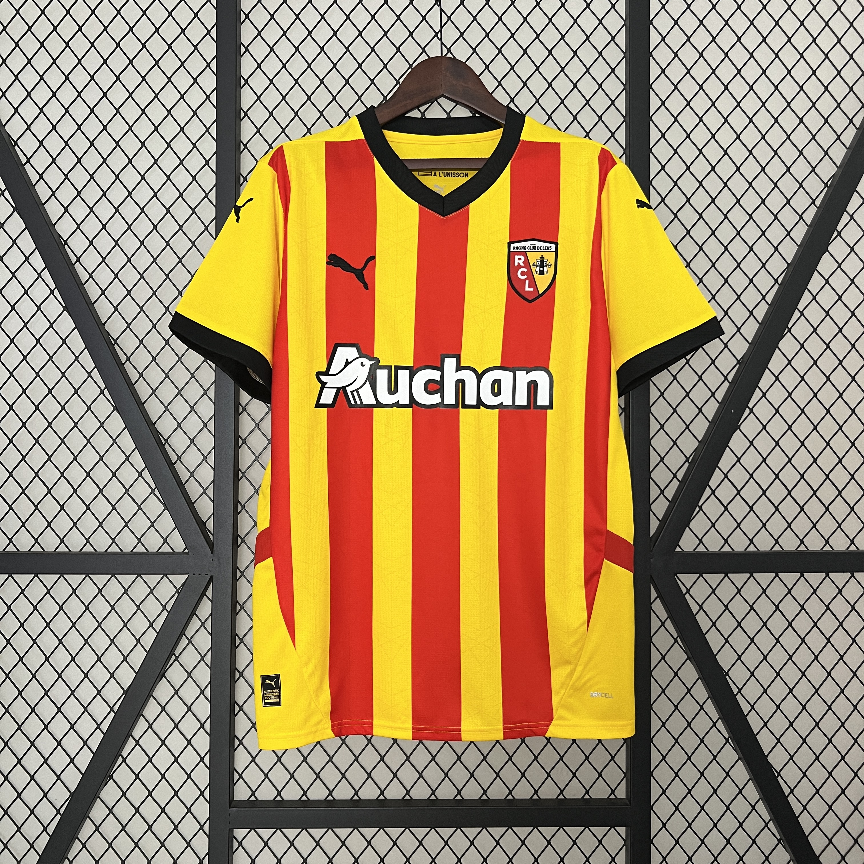 ManixJersey.com | RC Lens 24-25 Home Stadium Jersey - Fans Version -Customize Name, Number and Patch | Worldwide Shipping