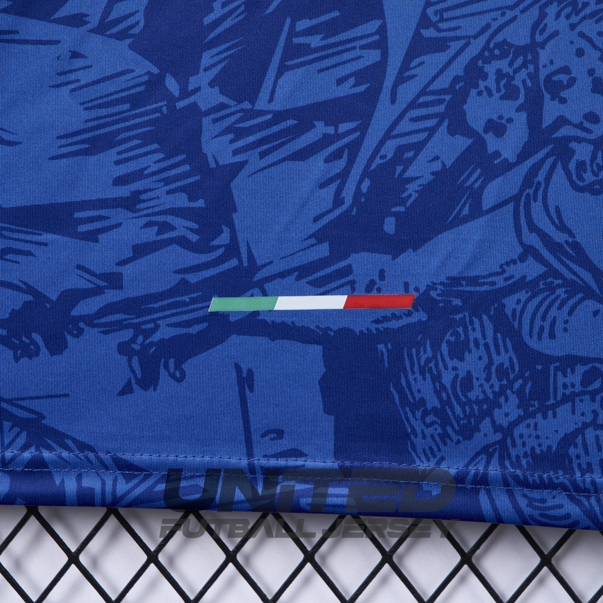 unitedfutballjersey-Italy 2024 Blue Special Edition Jersey - Fans Version