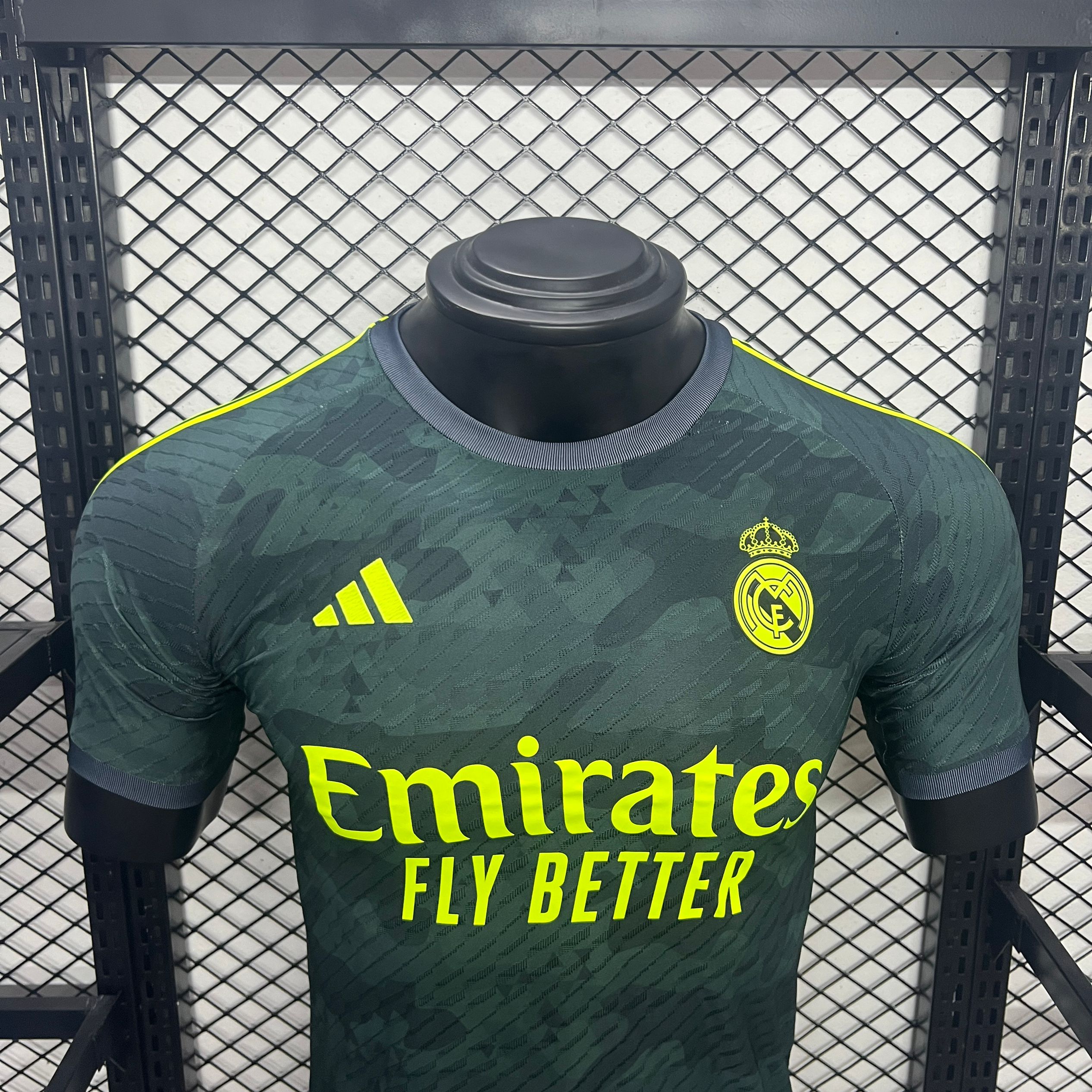 JerseysGala.com | Real Madrid 24-25 Green Special Edition Jersey - Player Version -Customize Name, Number and Patch | Worldwide Shipping
