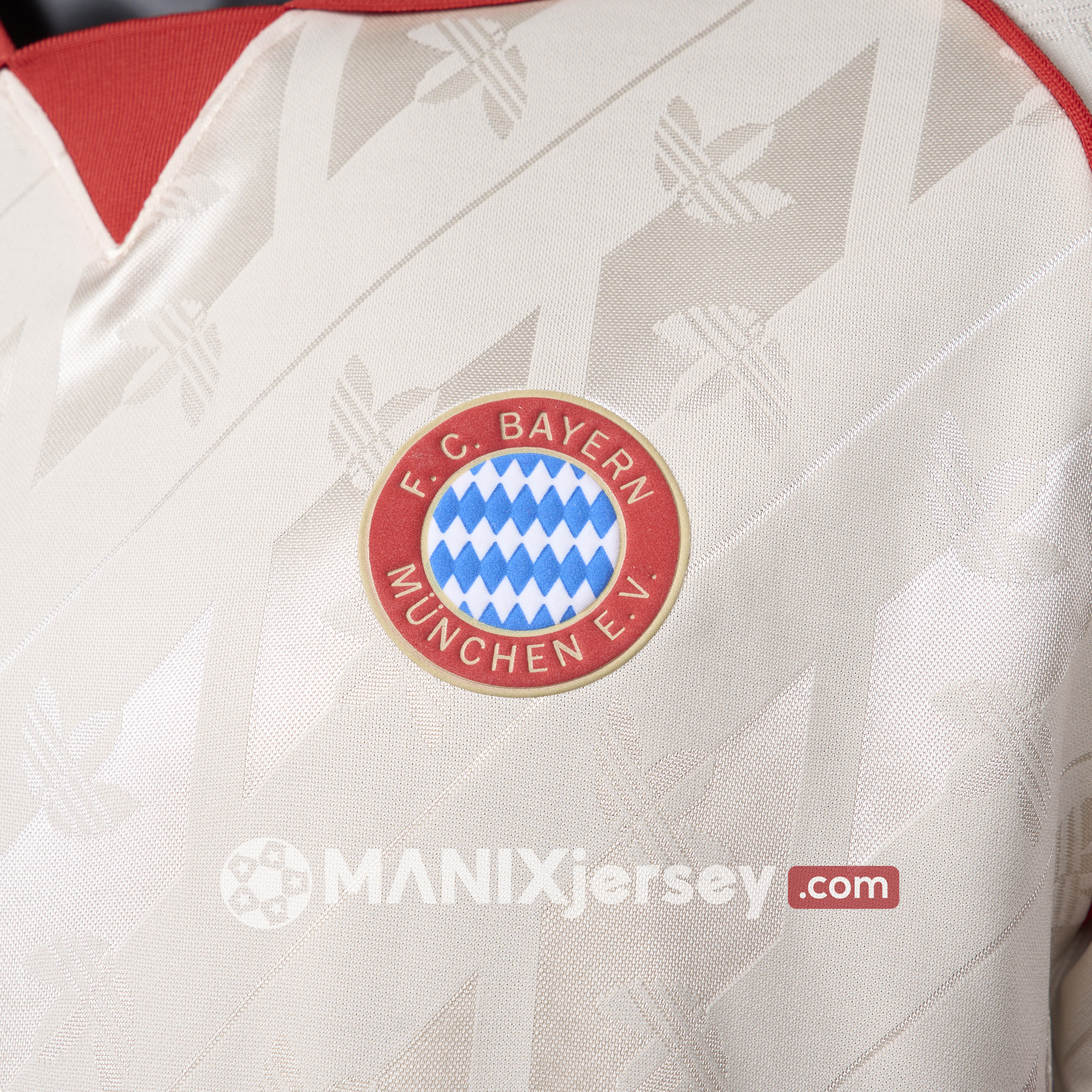ManixJersey.com | Bayern Munich 24-25 Originals LFSTLR Off White Jersey - Player Version -Customize Name, Number and Patch | Worldwide Shipping