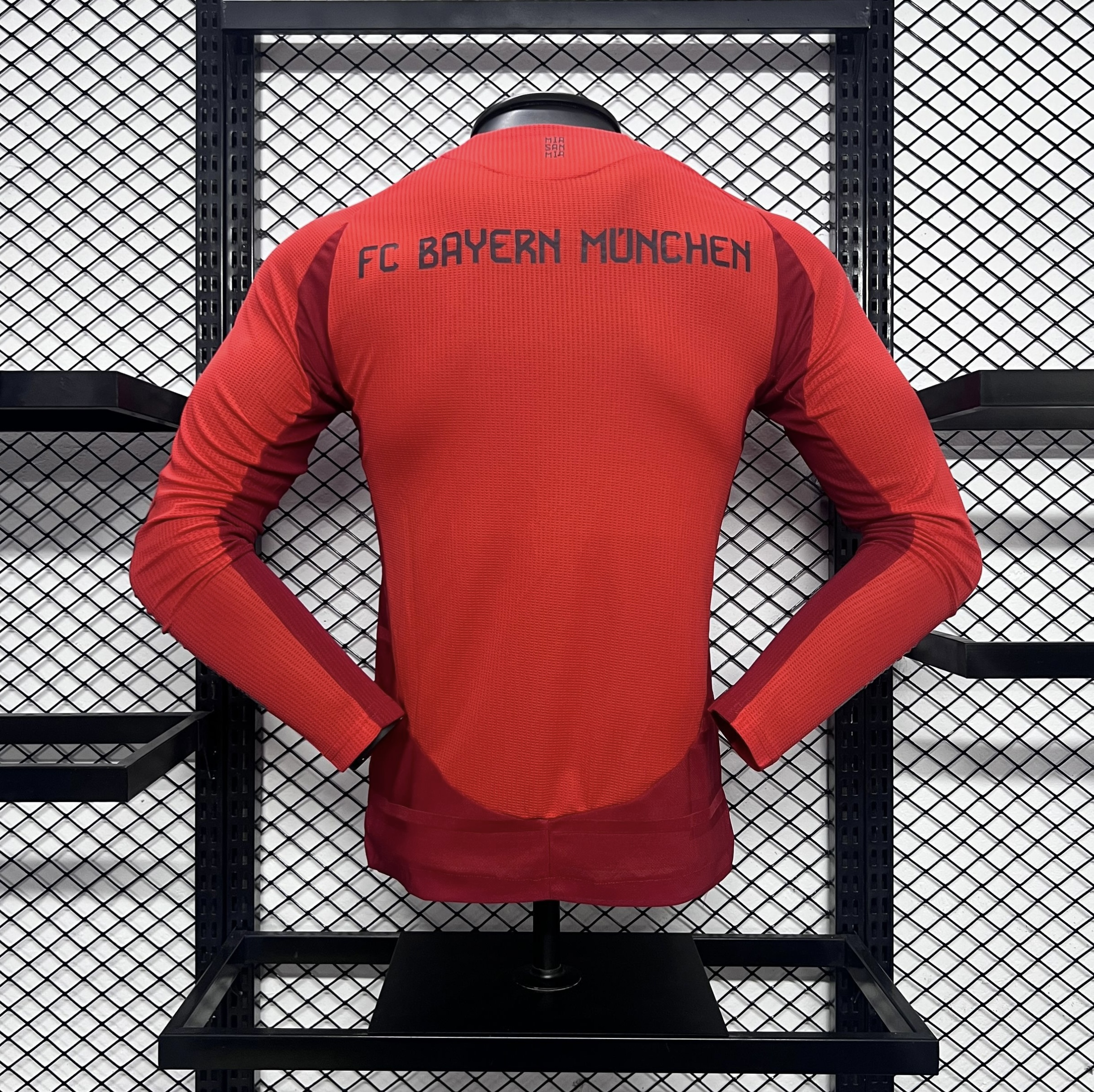 unitedfutballjersey-Bayern Munich 24-25 Home Long Sleeve Jersey - Player Version