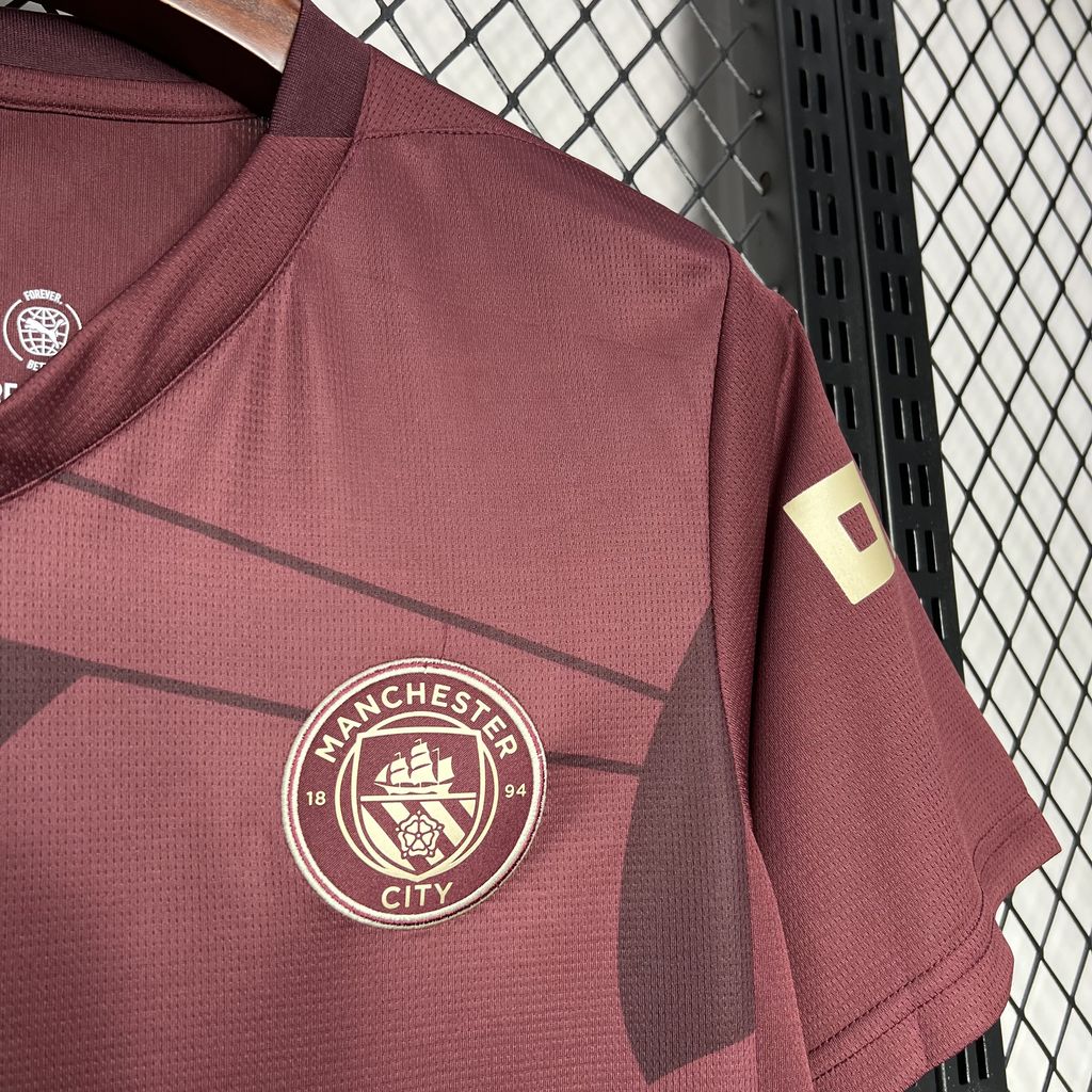 ManixJersey.com | Manchester City 24-25 Third Jersey - Fans Version -Customize Name, Number and Patch | Worldwide Shipping