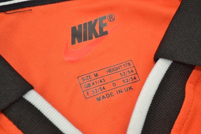 SIUjerseys-Retro Netherlands 1998 Home Stadium Jersey