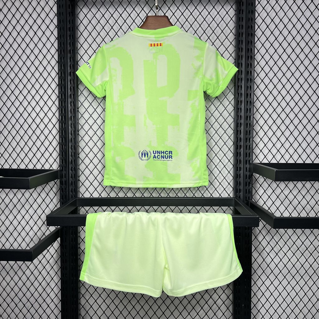SIUjerseys-Barcelona 24-25 Third Kids Kit