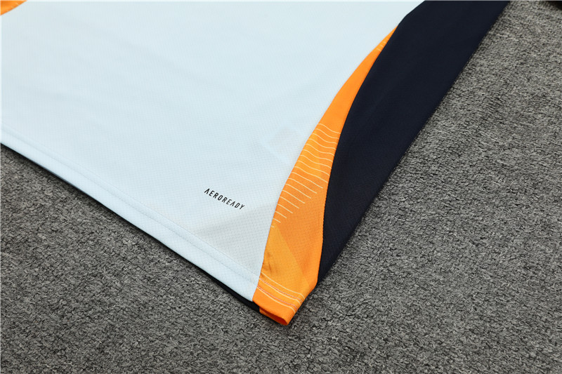 ManixJersey.com | Real Madrid 24-25 Short-Sleeve Training Kids Kit - Light Blue -Customize Name, Number and Patch | Worldwide Shipping